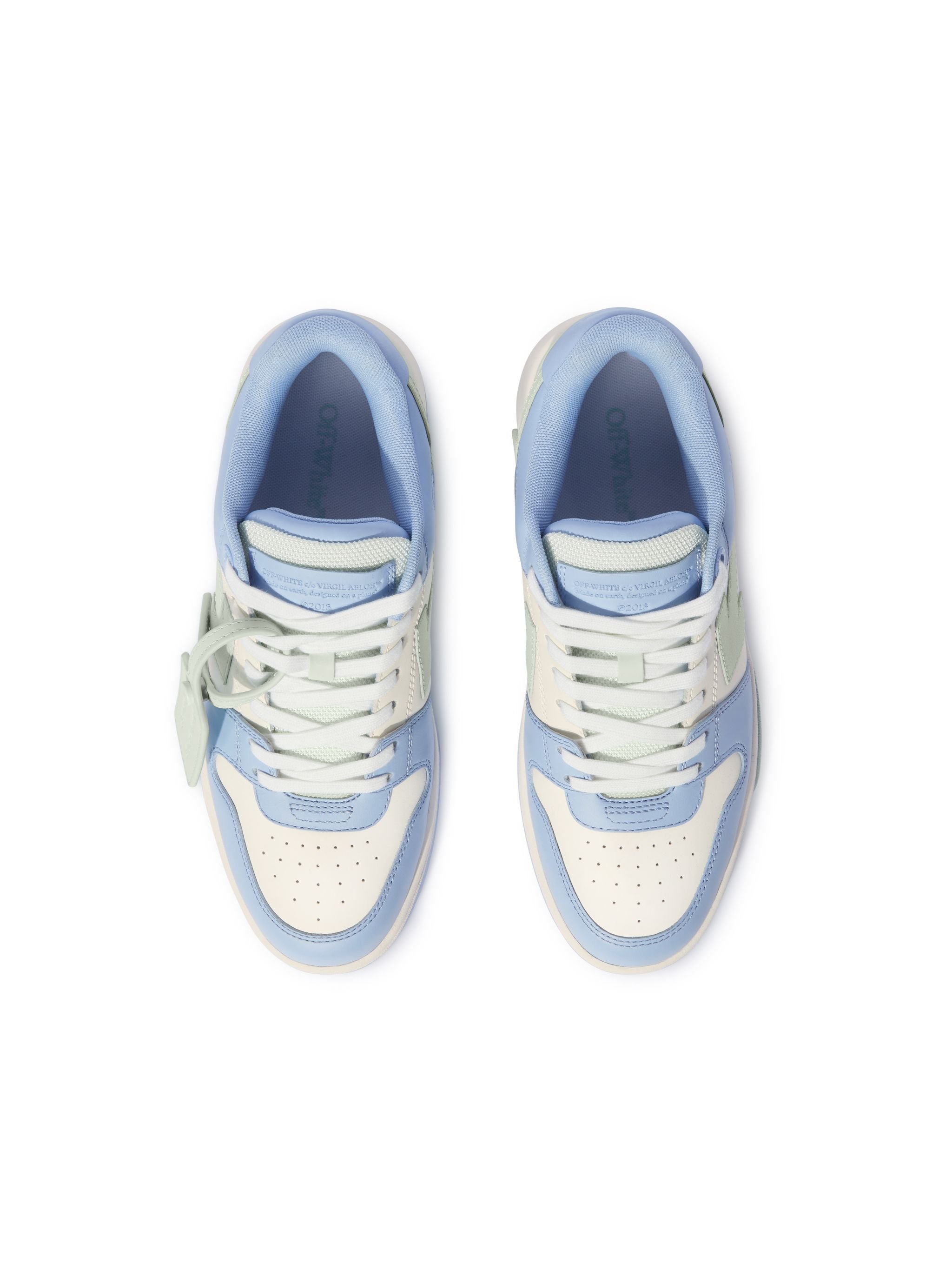 OFF WHITE Out Of Office Tricolor Dusty Blue - Baby BLUE OWIA259S25LEA004