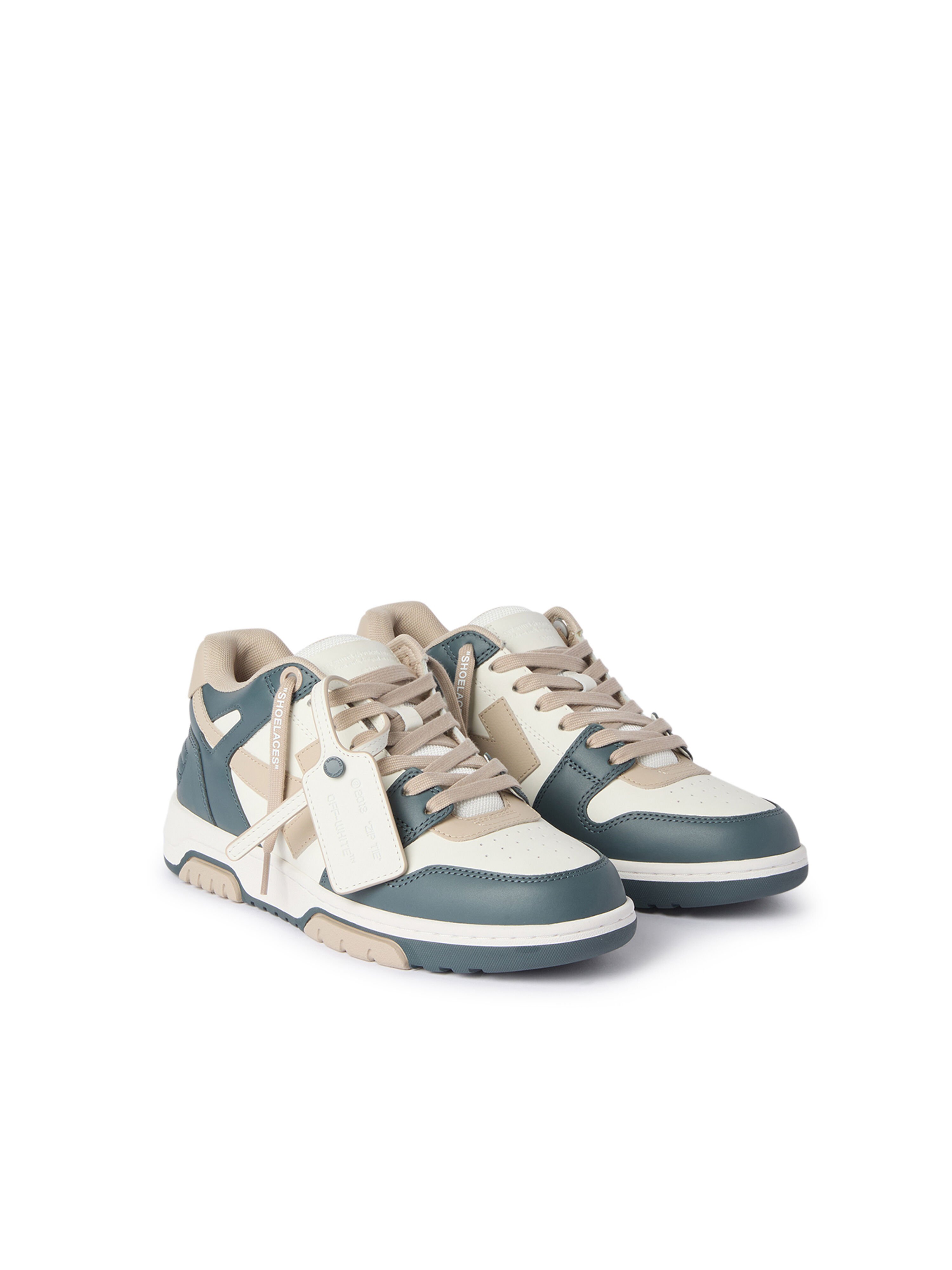 OFF WHITE Out Of Office Sneakers SLATE GREEN/BEIGE OF05726310