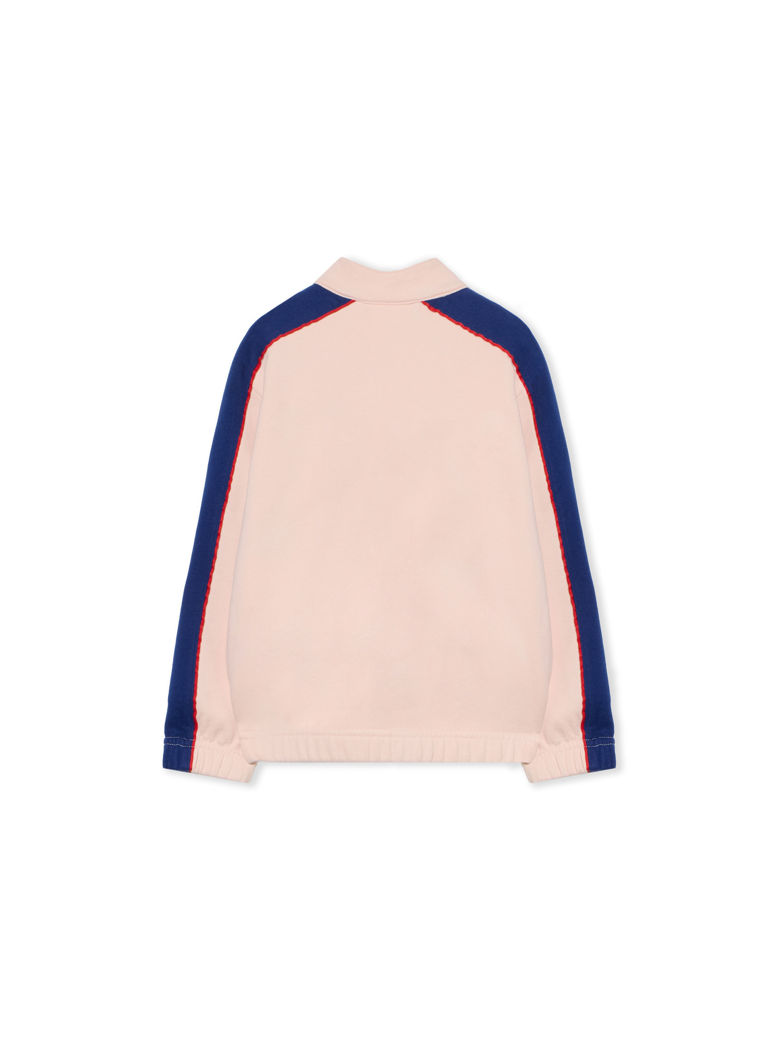 OFF WHITE Soccer Track Zip Up SOFT PINK - RED OGBD001F25FLE001