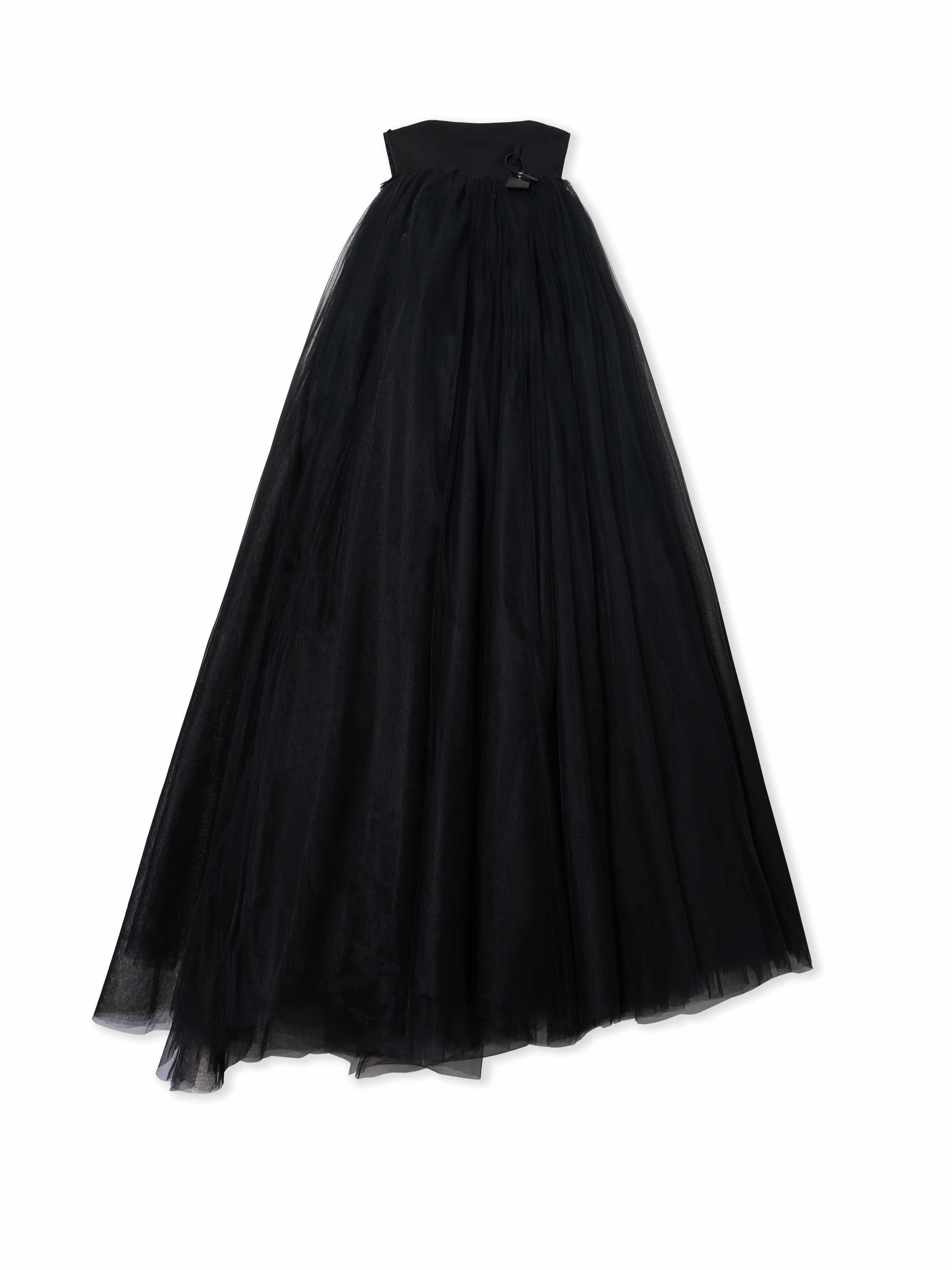 Big Tulle Dress in Black-No Color for Women | Off-White™
