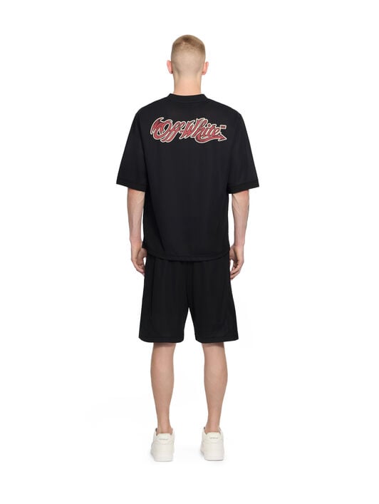 Off-White™ c/o AC Milan Tech Shorts OFF WHITE Off-White™ c/o AC Milan Tech Shorts BLACK RED 44MCI01DG25F001