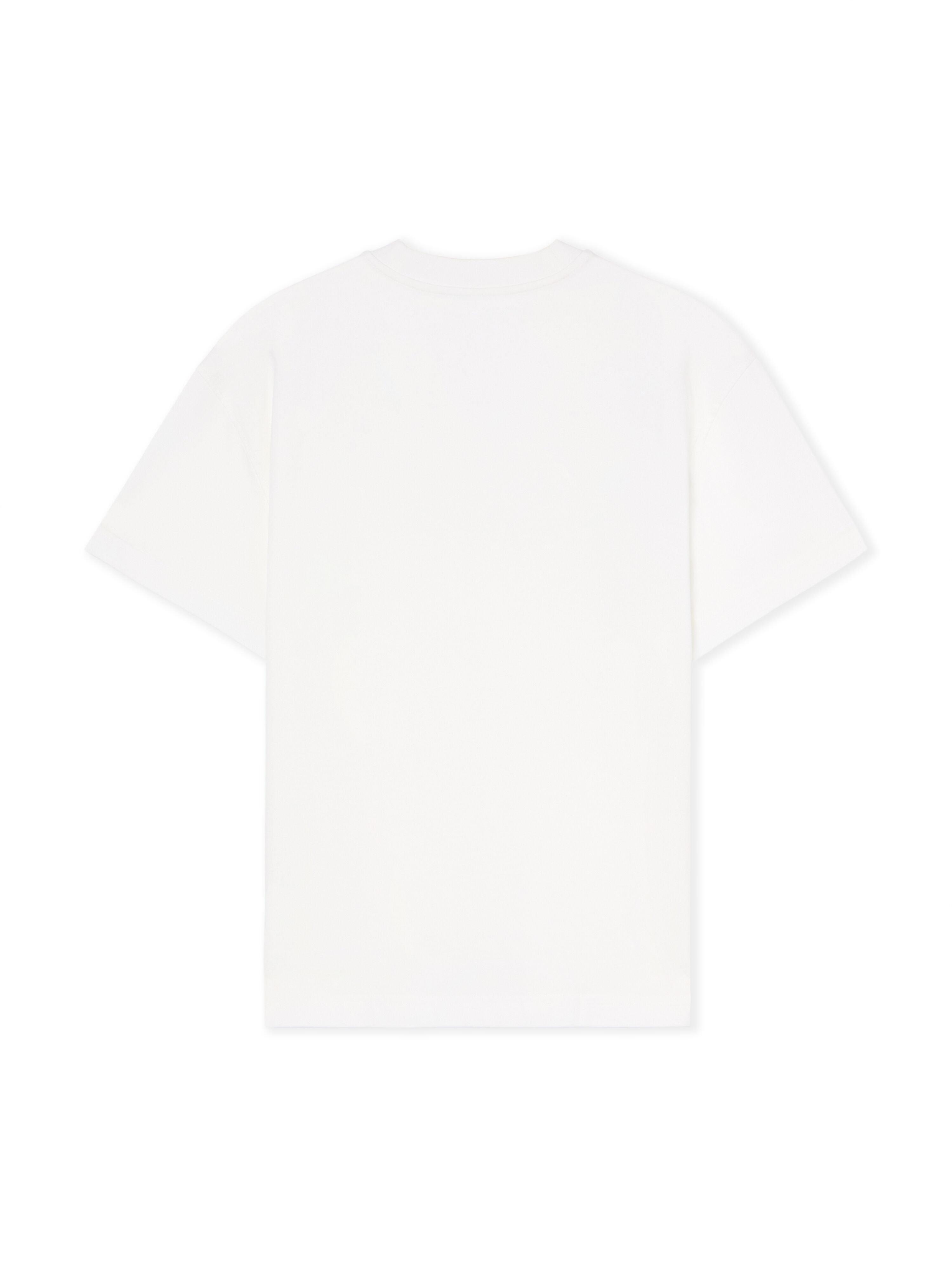 OFF WHITE Bookish Flowers Logo Tee WHITE - BLACK OWAA089F25JER002
