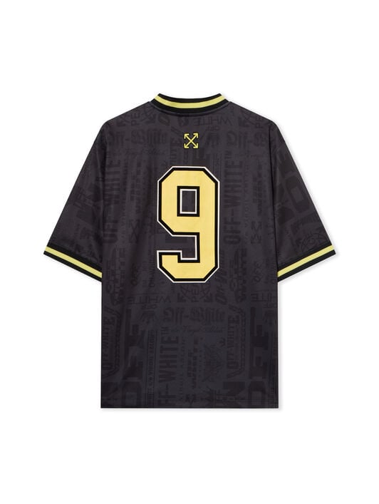 Multilogo Soccer Tee OFF WHITE Multilogo Soccer Tee BLACK - BLACK OMAD00SF25JER002