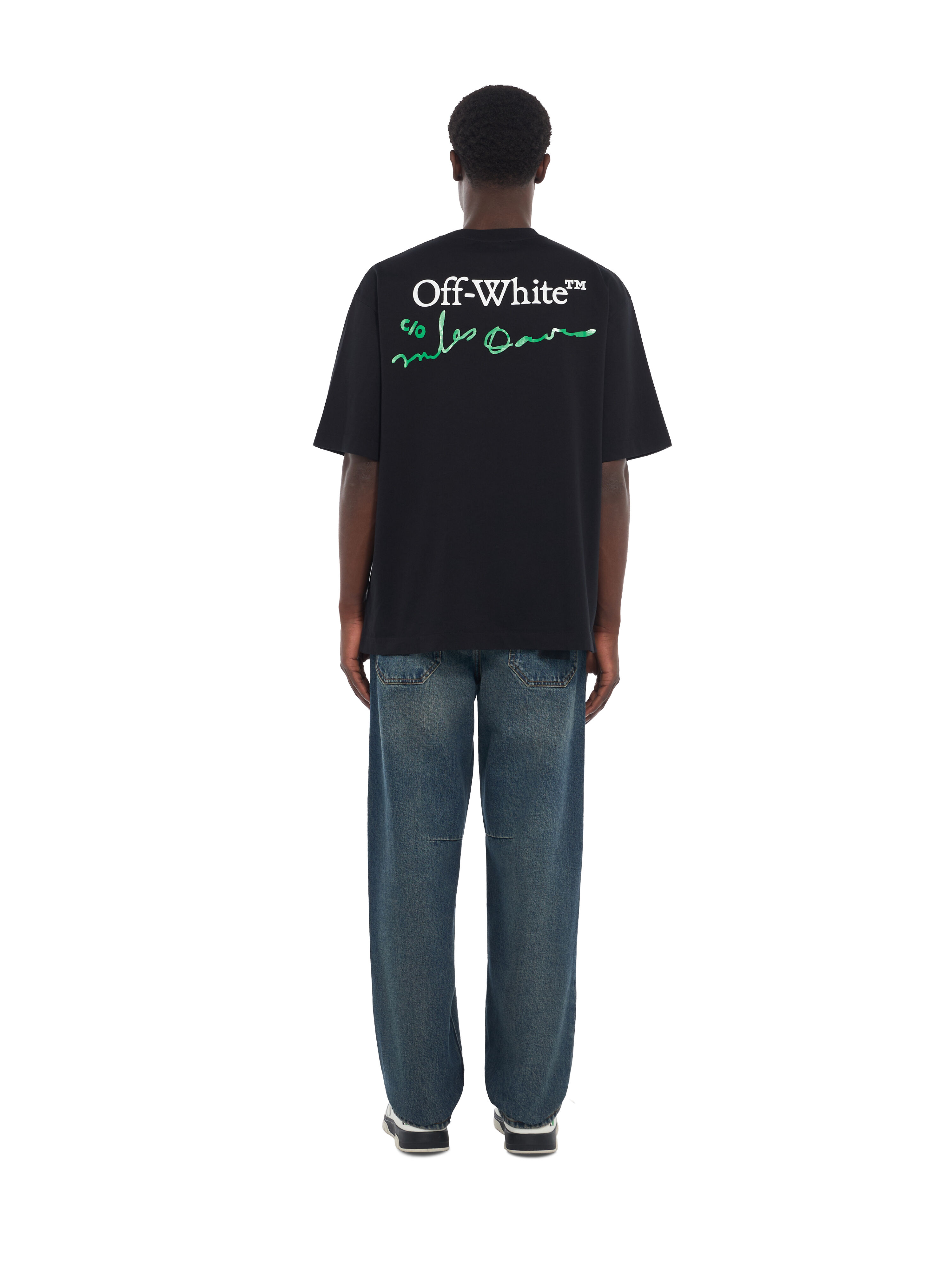 Miles Davis League Skate T-Shirt OFF WHITE Miles Davis League Skate T-Shirt BLACK 44MAA120W26J004