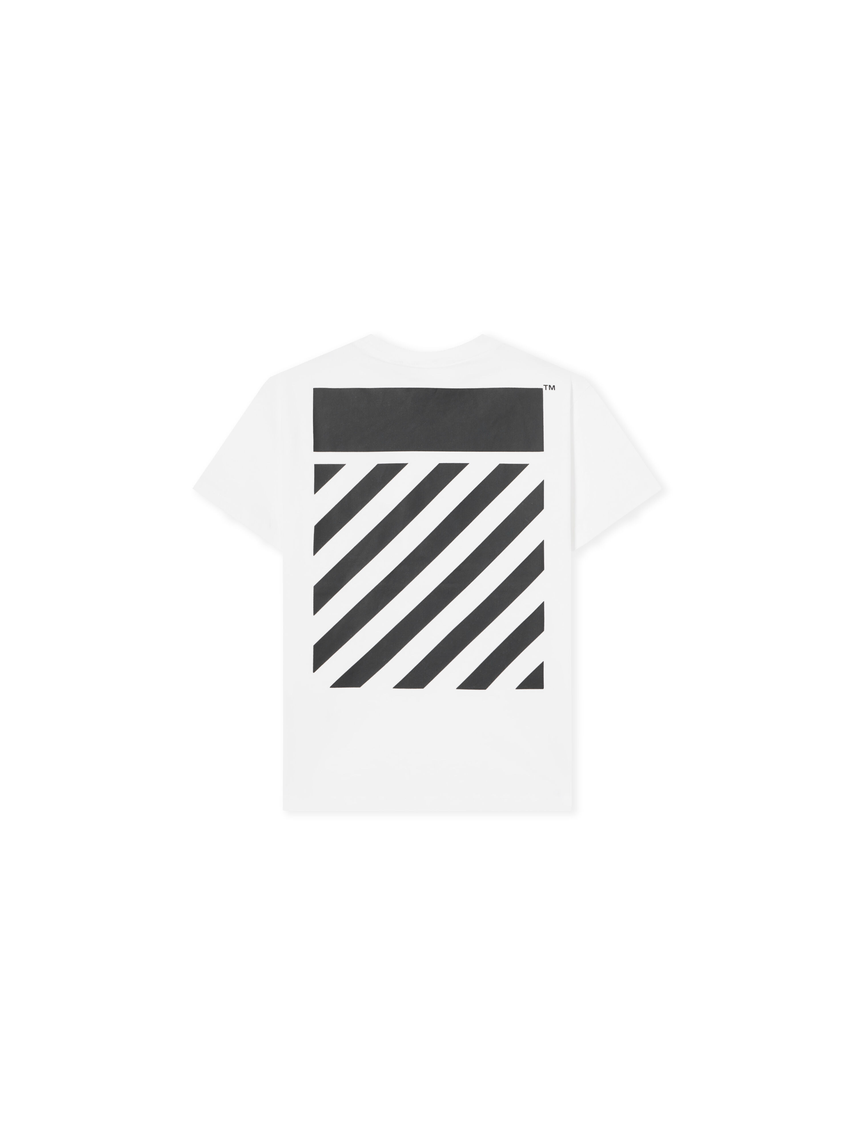 L/AB Diagonal T-Shirt LAB L/AB Diagonal T-Shirt White 25OLFJB10F