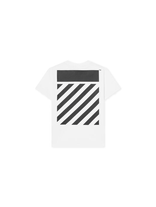 L/AB Diagonal T-Shirt LAB L/AB Diagonal T-Shirt White 25OLFJB10F