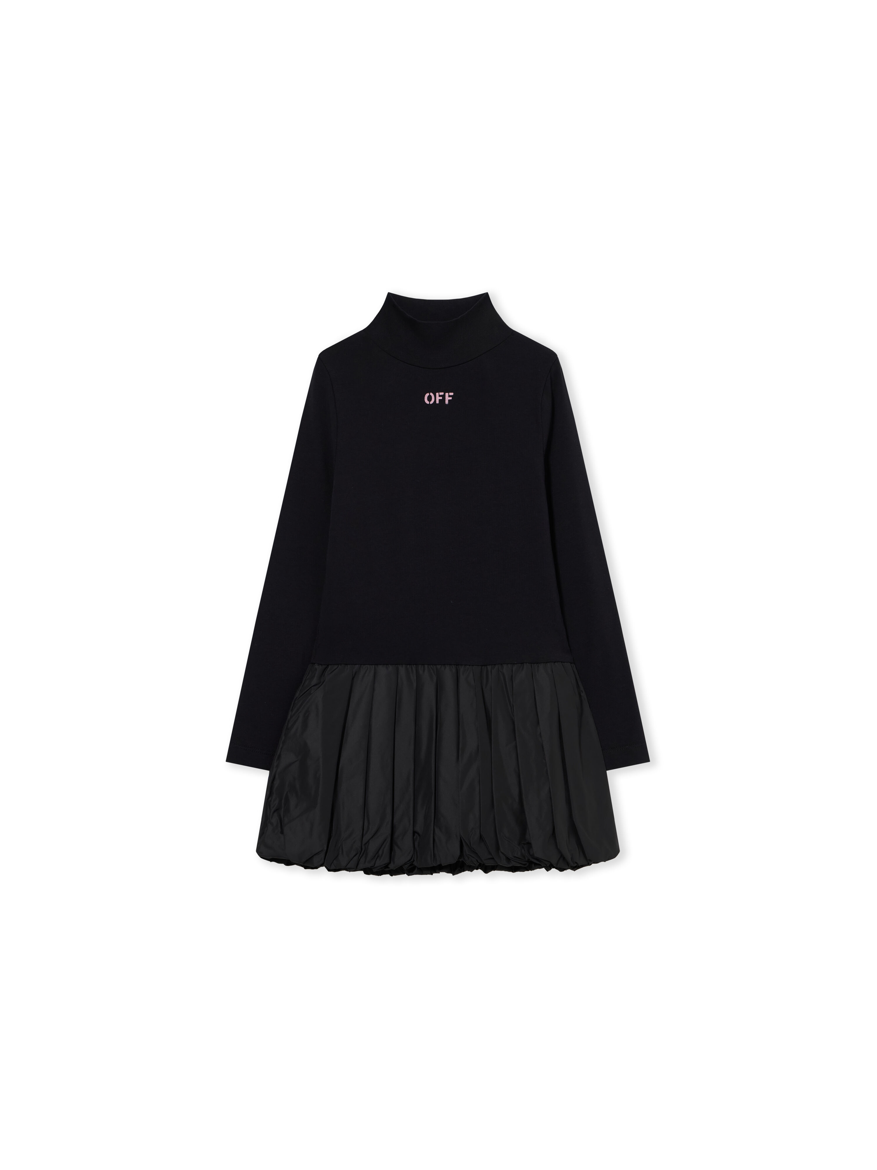 Off Stamp Balloon Dress OFF WHITE Off Stamp Balloon Dress BLACK 44GDF009F26J001