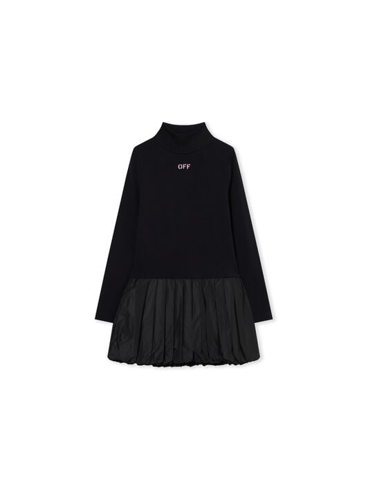 Off Stamp Balloon Dress OFF WHITE Off Stamp Balloon Dress BLACK 44GDF009F26J001