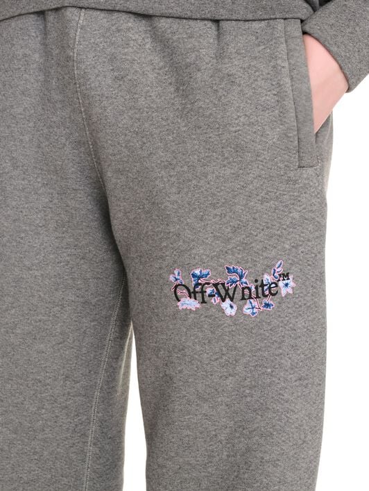 Flower Bookish Cuff Pant OFF WHITE Flower Bookish Cuff Pant GREY OWCH006F24FLE001
