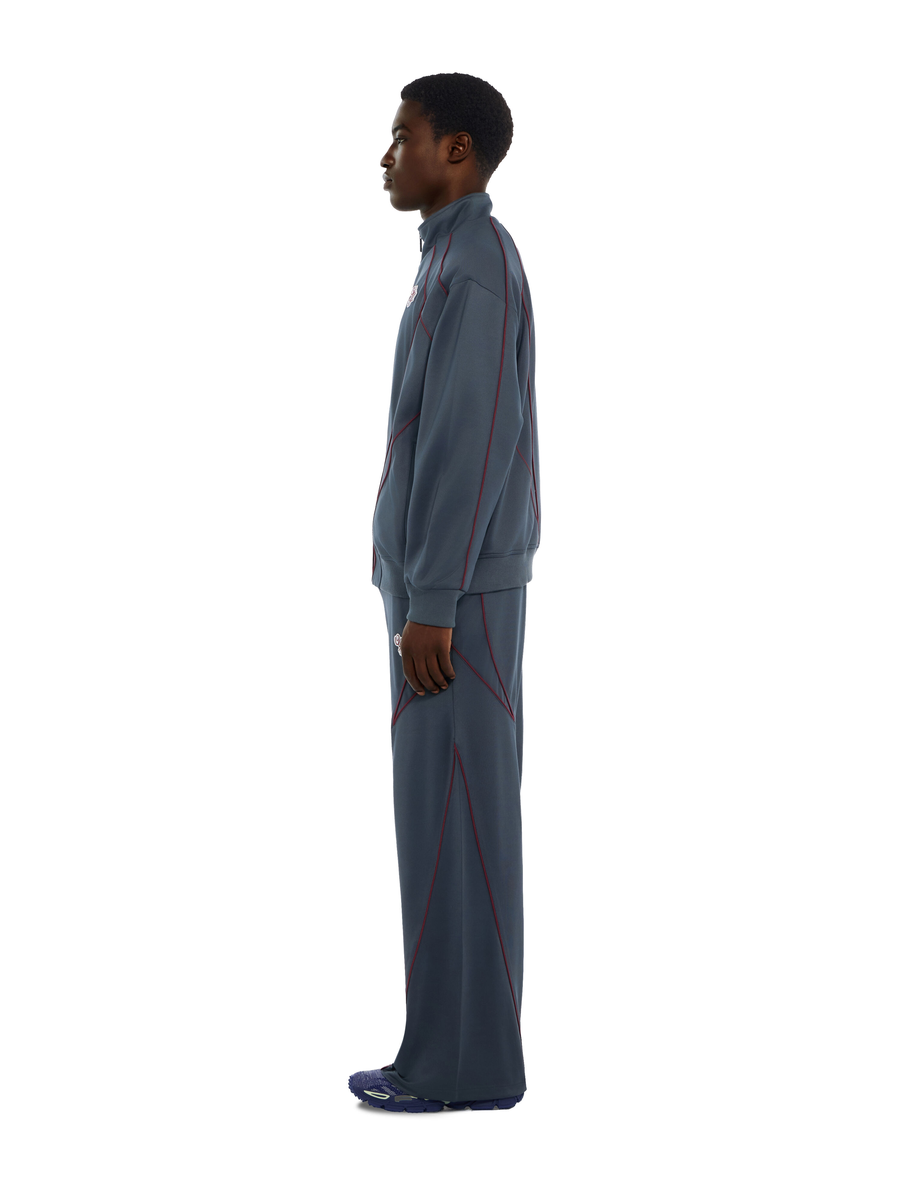 Staff Script Relaxed Slouchy Track Pants OFF WHITE Staff Script Relaxed Slouchy Track Pants DARK SLATE 44MCJ03PF26J001