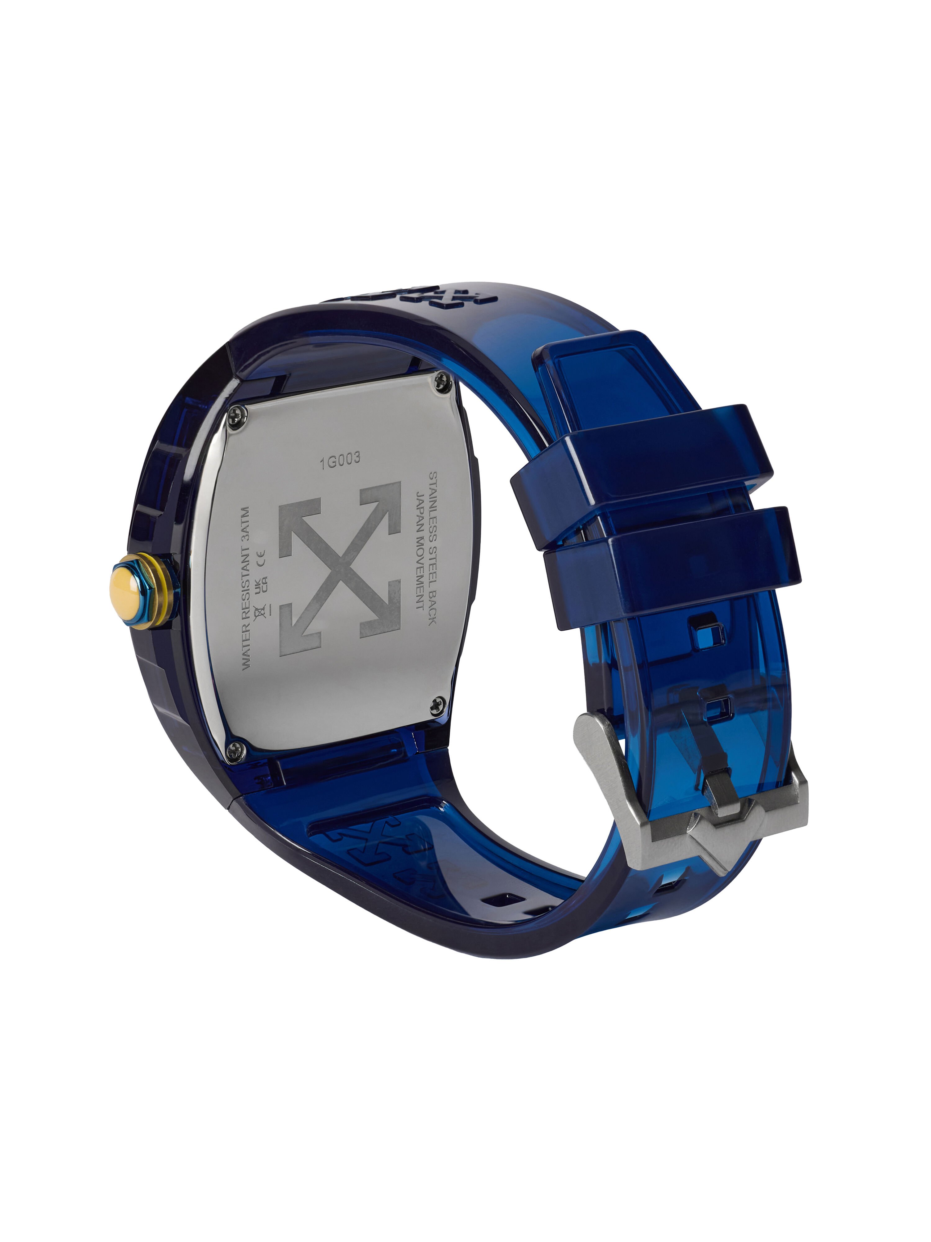 "Beat" Watch OFF WHITE "Beat" Watch Dark Blue OW1G003P