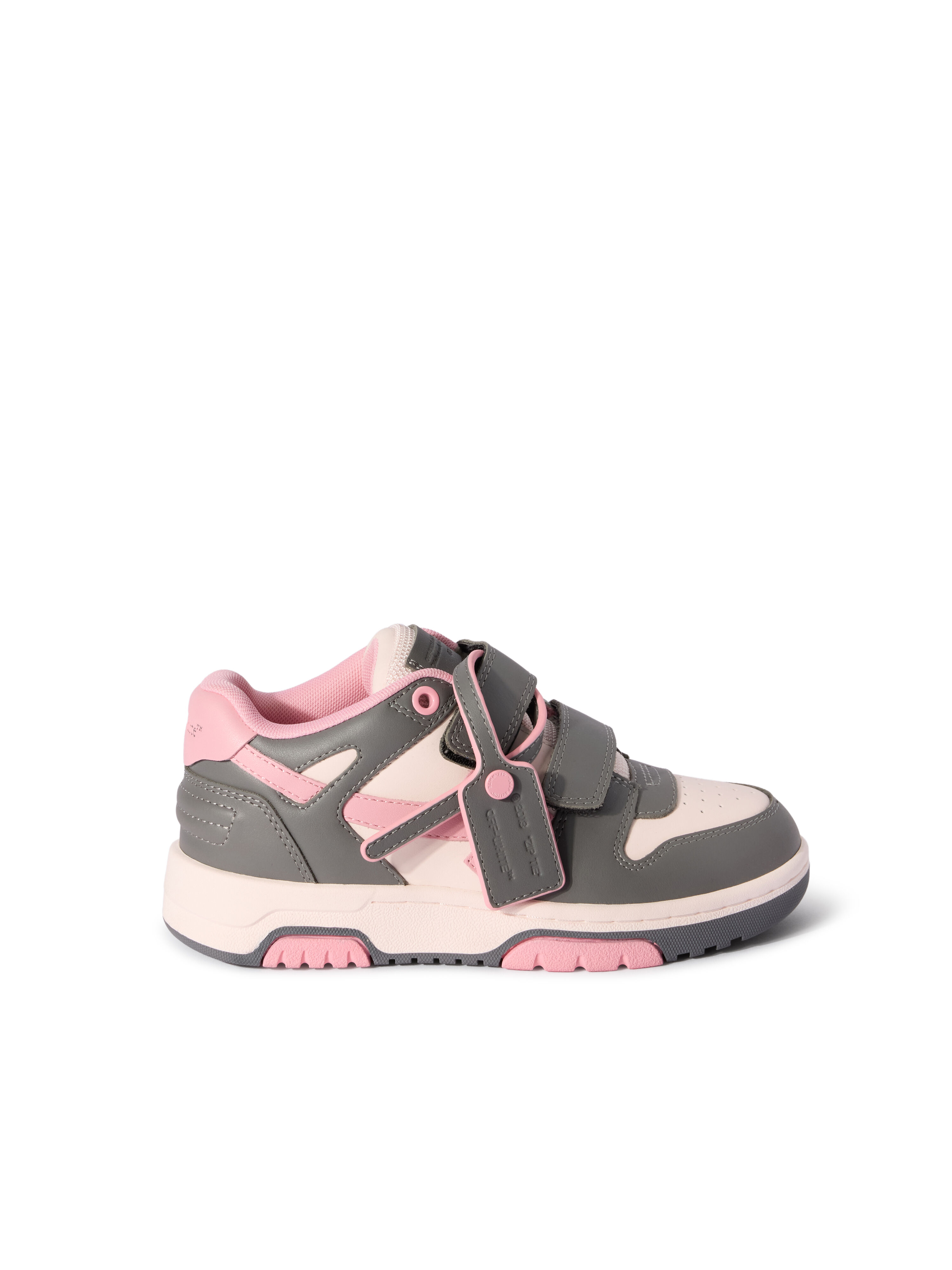 OFF WHITE Out of Office Sneakers PINK - GREY OGIA005F25LEA001