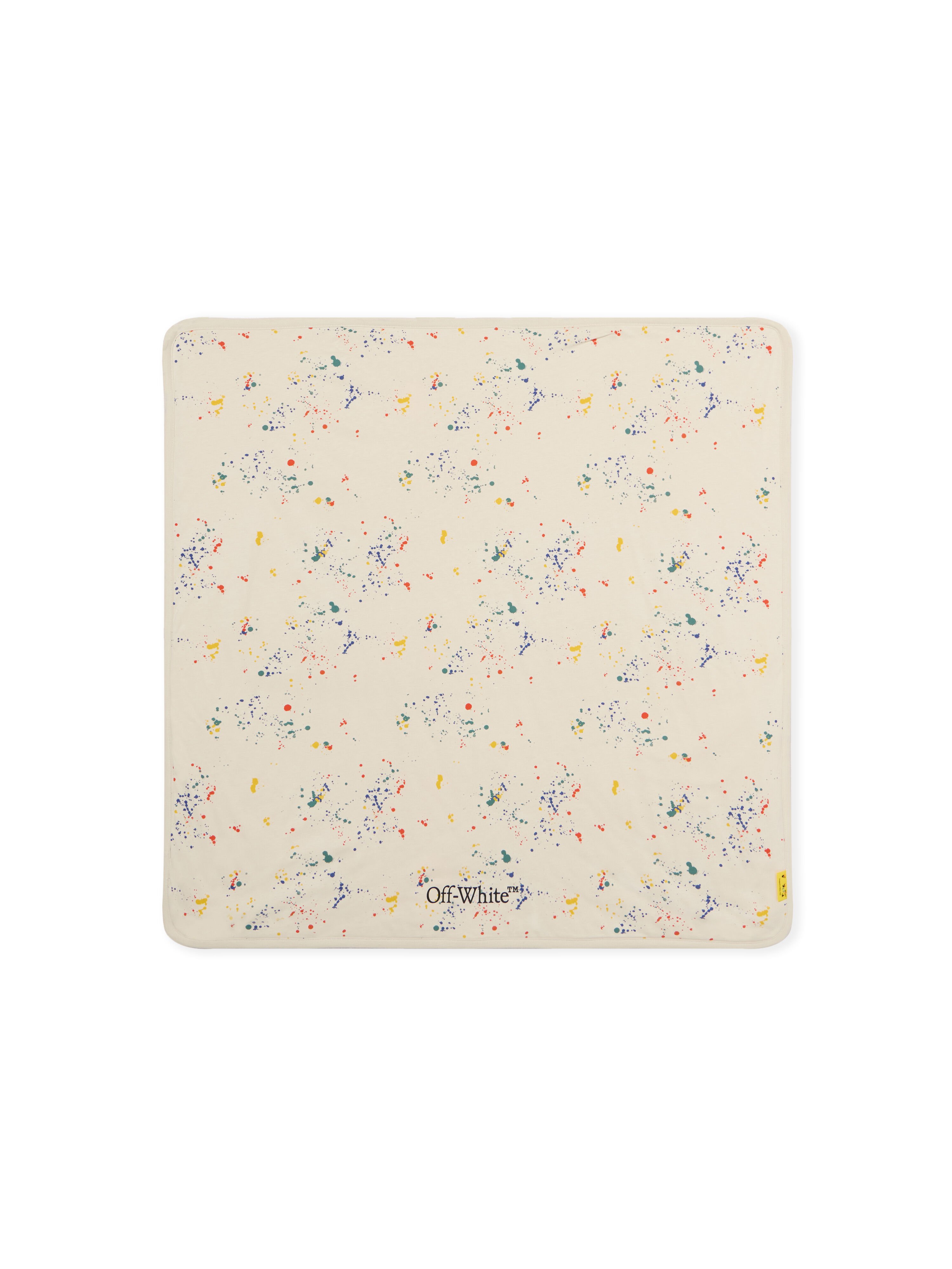 OFF WHITE Splat Blanket LIGHT GREY - MULTICOLOR OBXT001F25JER001