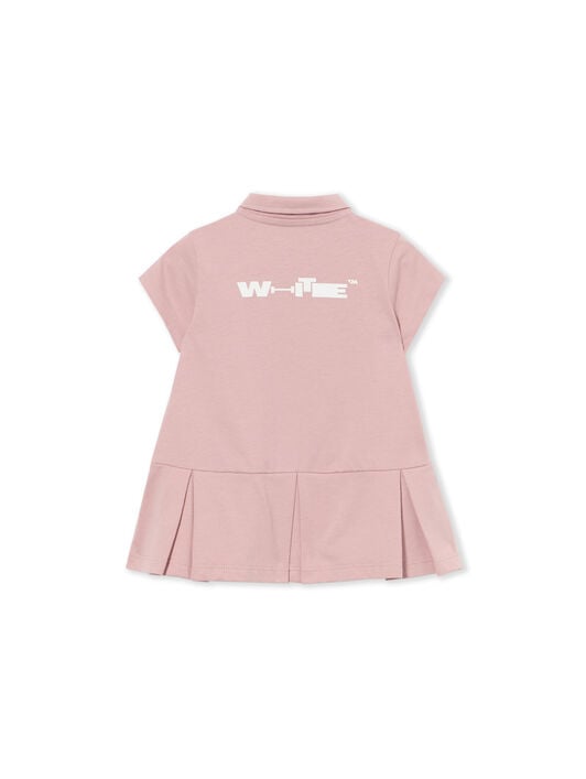 OFF WHITE Type Polo Dress S/S PALE MAUVE 44GXU003S26J001