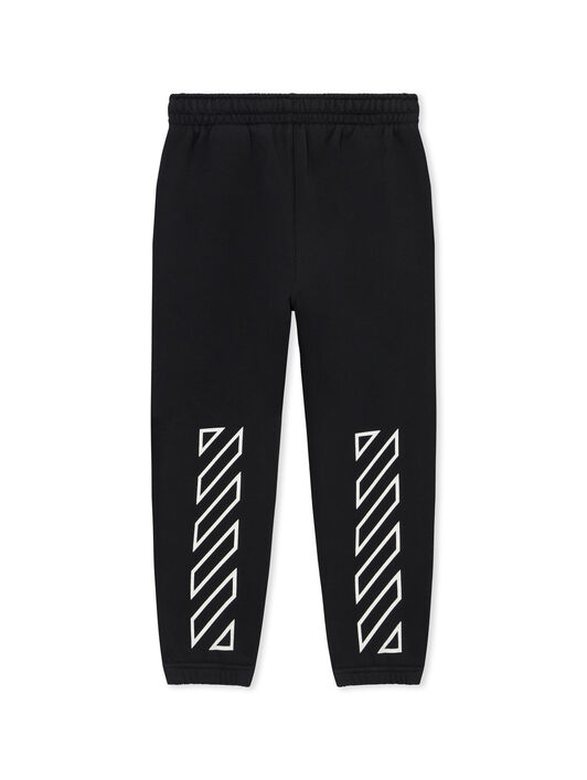 OFF WHITE Bookish Diag Sweatpant BLACK 44BCH001S26F001
