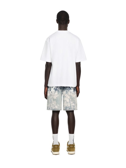 City Nature Denim Shorts OFF WHITE City Nature Denim Shorts OMBRE BLEACH BLUE 44MYC02CF26D002