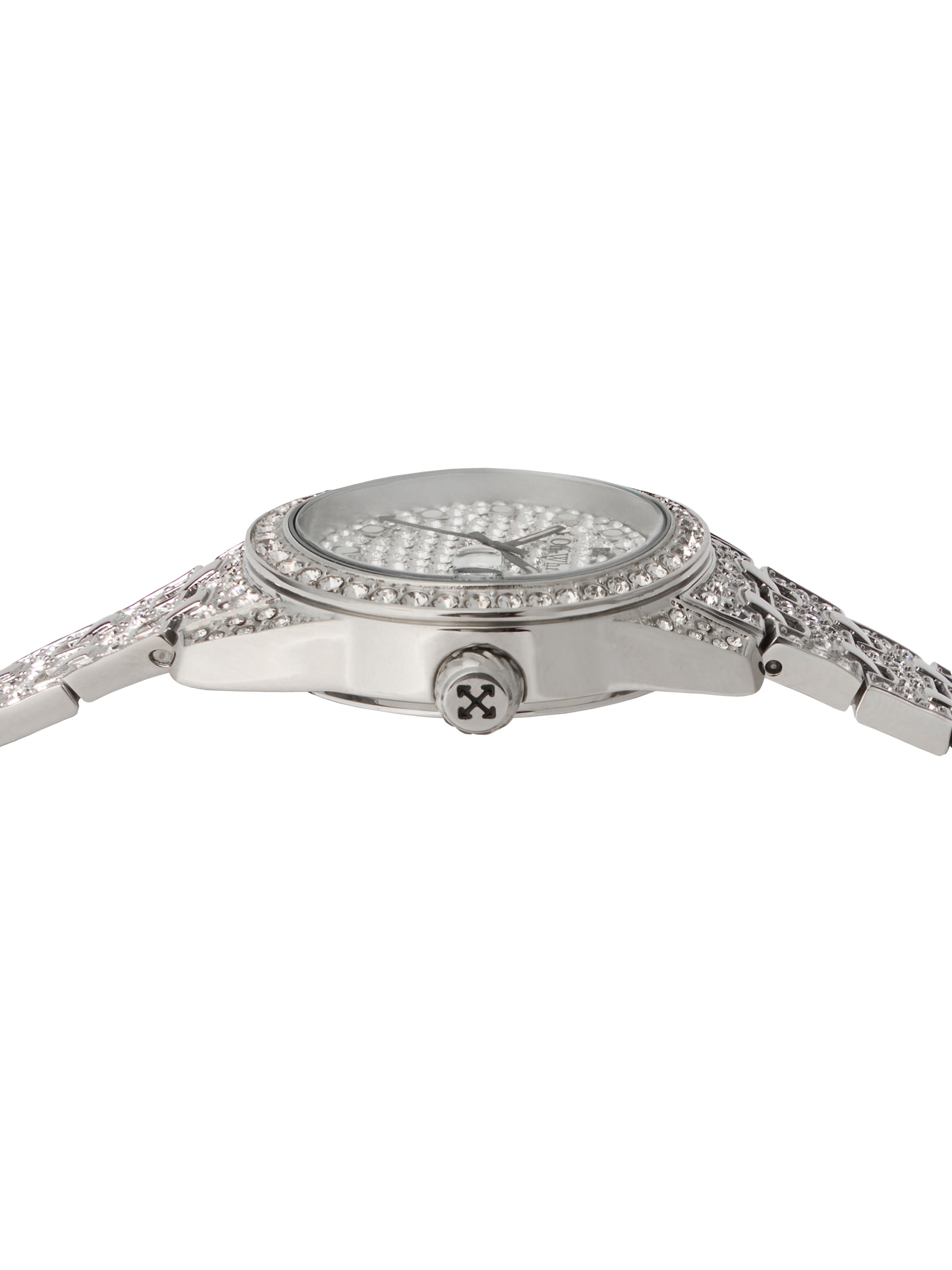 Discreet Watch OFF WHITE Discreet Watch Silver OW1L037M