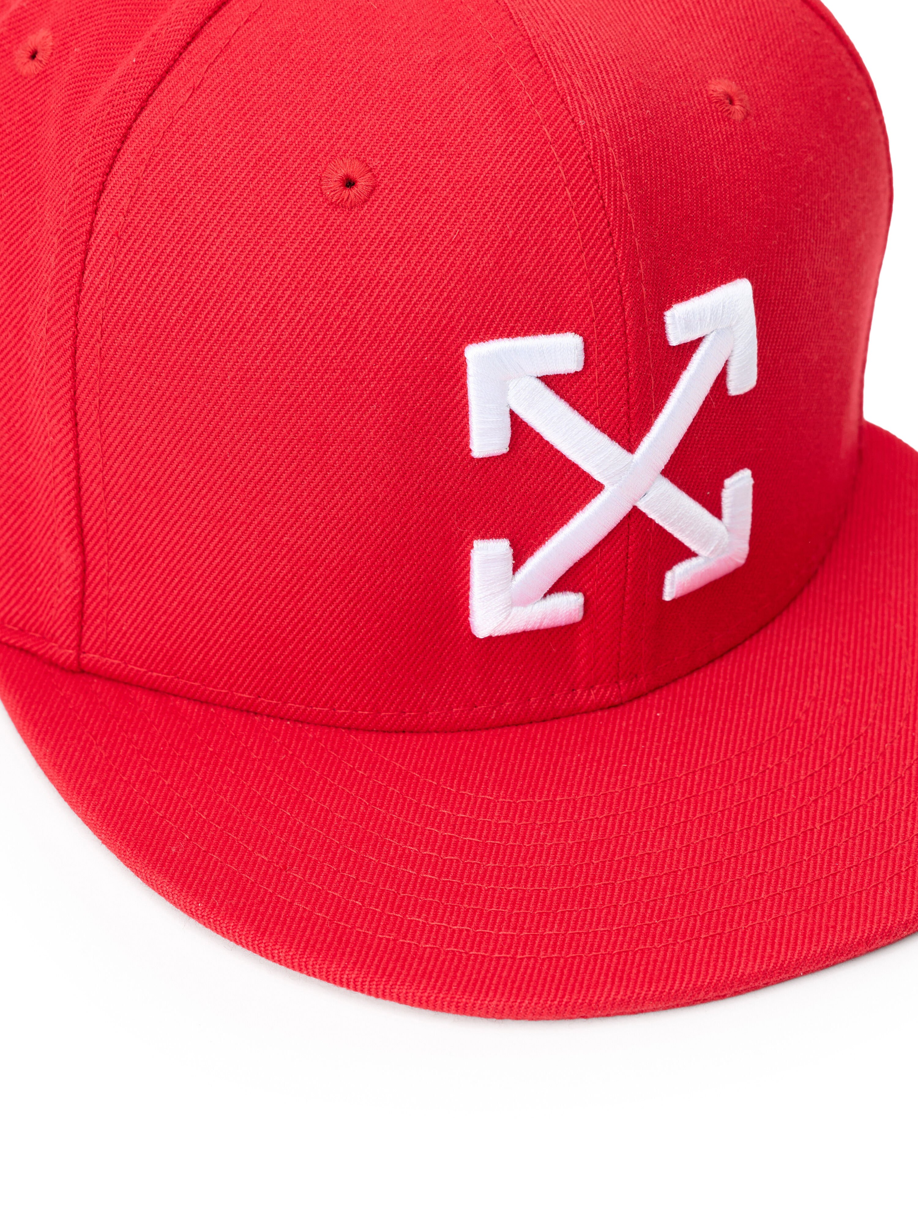 Arrows Flat Brim Cap OFF WHITE Arrows Flat Brim Cap RED OW7100215