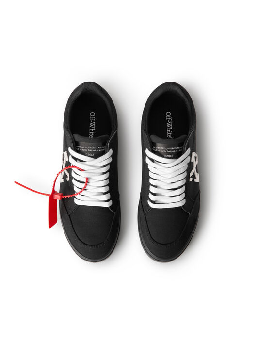 OFF WHITE Vulcanized Low Sneakers BLACK/WHITE OMIA293C99FAB003