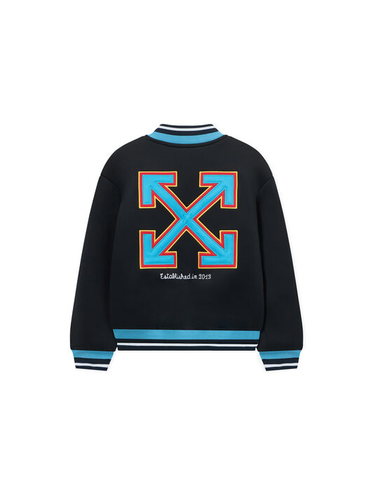 OFF WHITE Ow Patch Varsity BLACK 44BEH001S26F001
