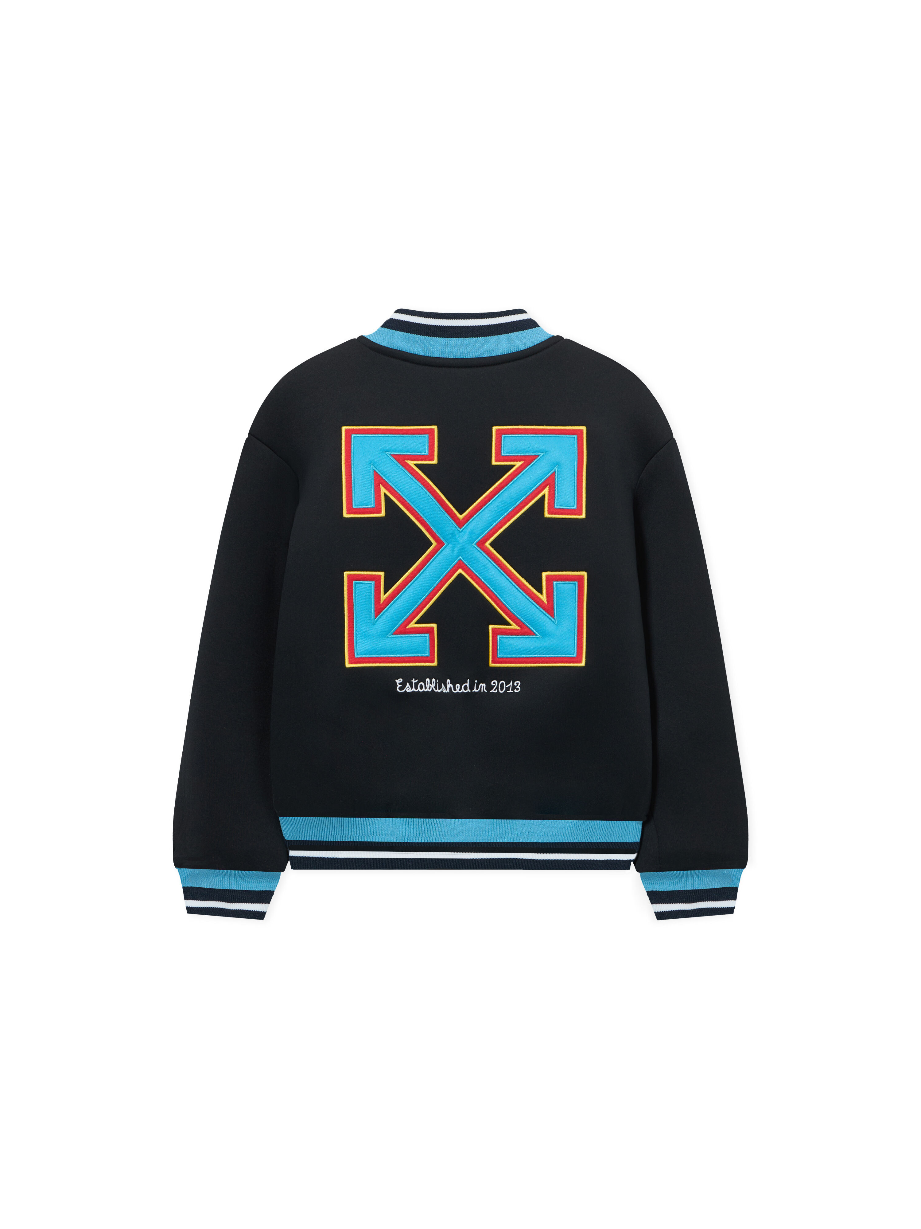 OFF WHITE Ow Patch Varsity BLACK 44BEH001S26F001