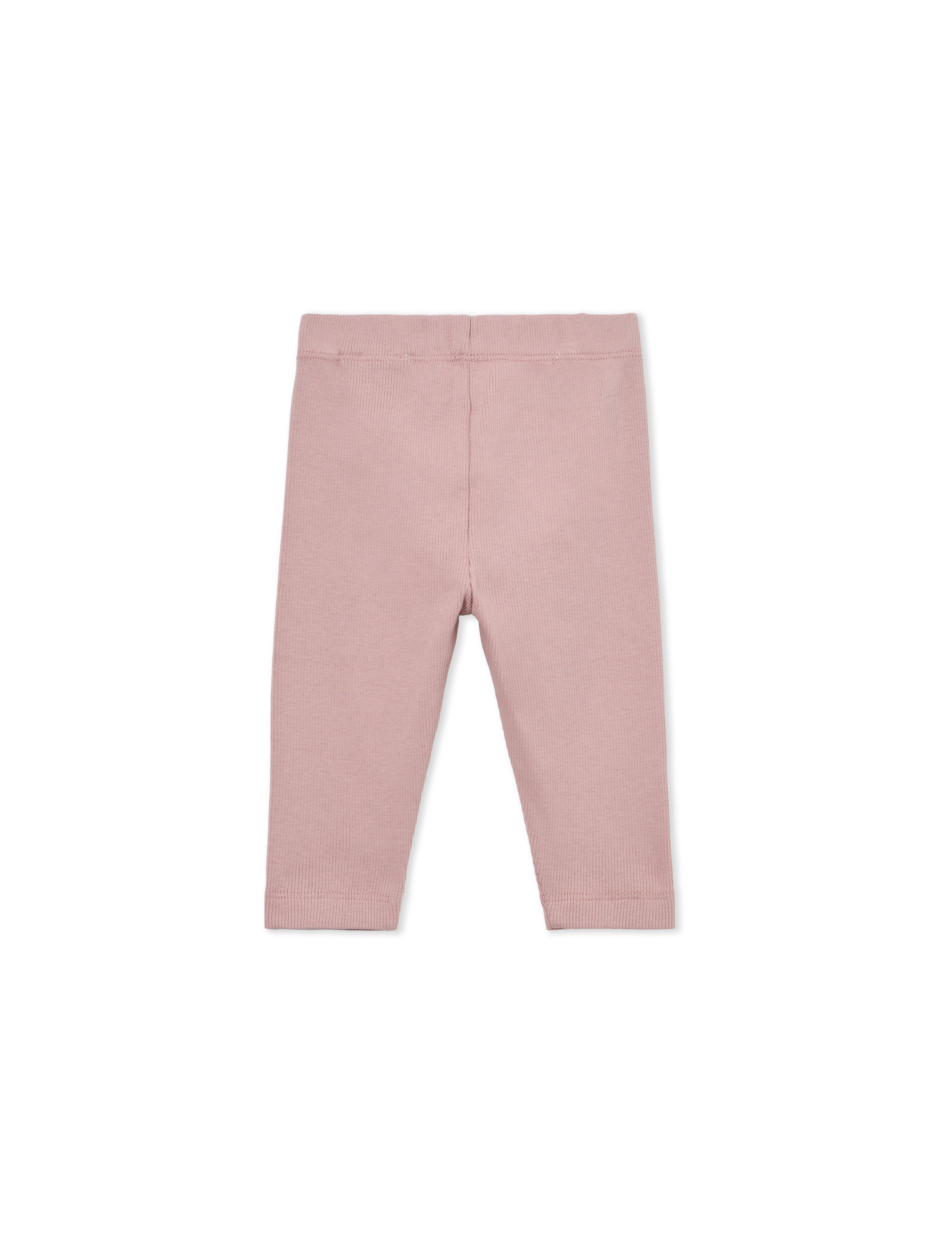 OFF WHITE Off Stamp Rib Legging PALE MAUVE 44GX3001S26J001