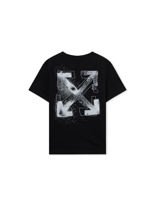 Arrow Spray T-Shirt OFF WHITE Arrow Spray T-Shirt BLACK 44BAA002F26J00E