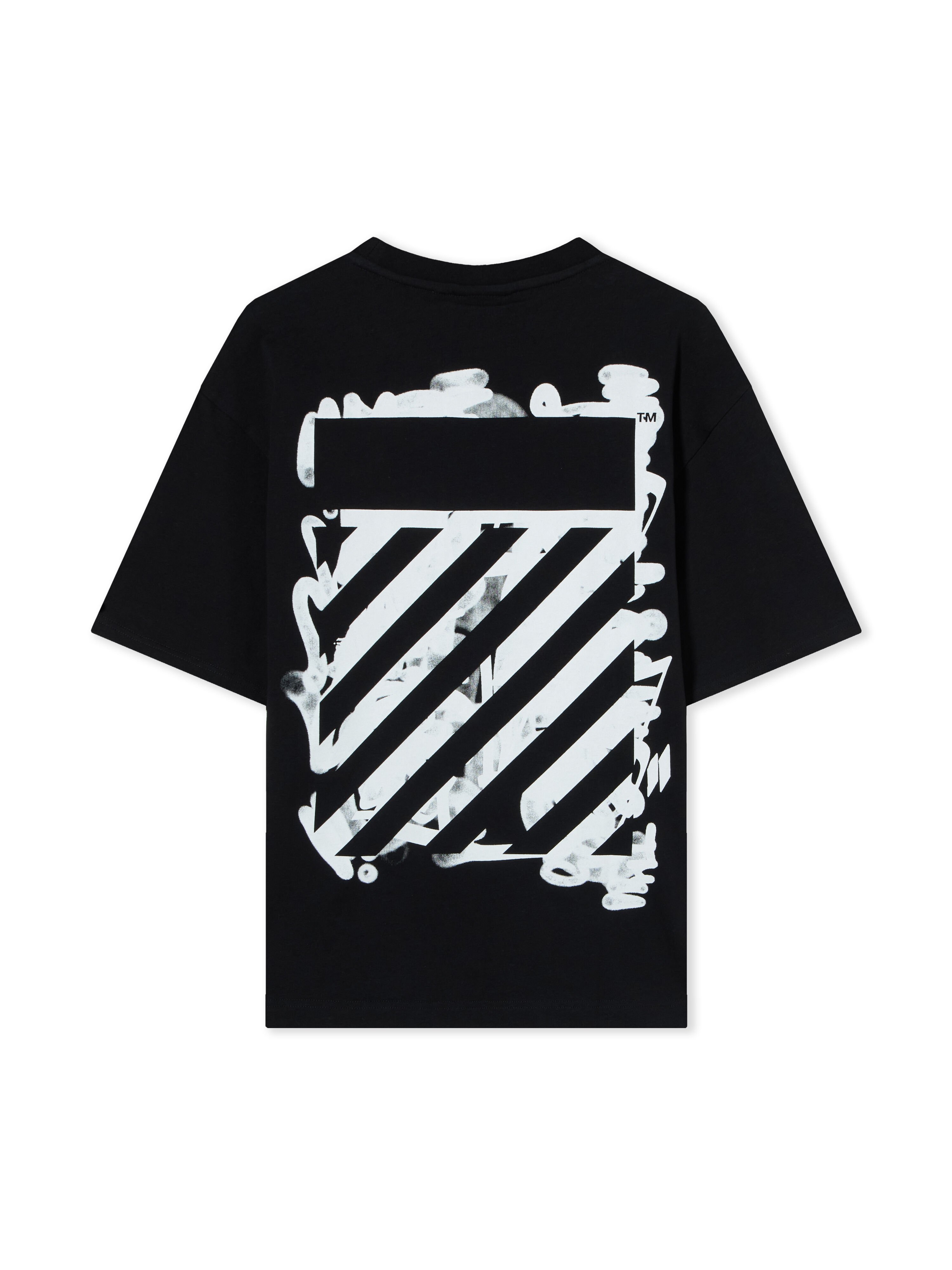 L/AB Graffiti Diagonal T-shirt LAB L/AB Graffiti Diagonal T-shirt BLACK 44LABF26T085