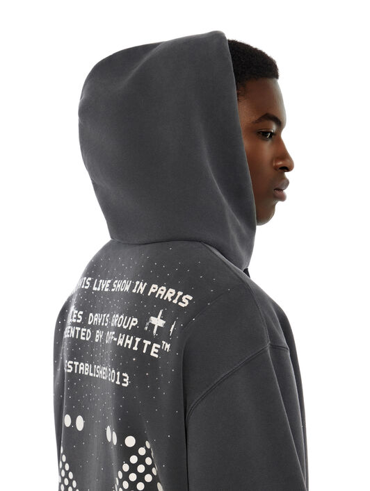 Miles Davis Stadium Regular Hoodie OFF WHITE Miles Davis Stadium Regular Hoodie BLACK 44MBB12NG26F001