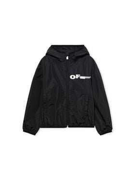 OFF WHITE Type Windbreaker BLACK 44BEB003S26F001