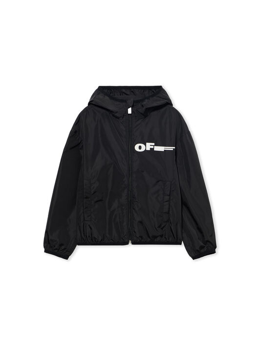 OFF WHITE Type Windbreaker BLACK 44BEB003S26F001