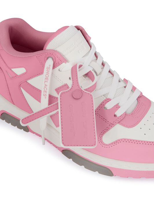 OFF WHITE Sneakers Out Of Office In Pelle Di Vitello ROSA OWIA259F24LEA003