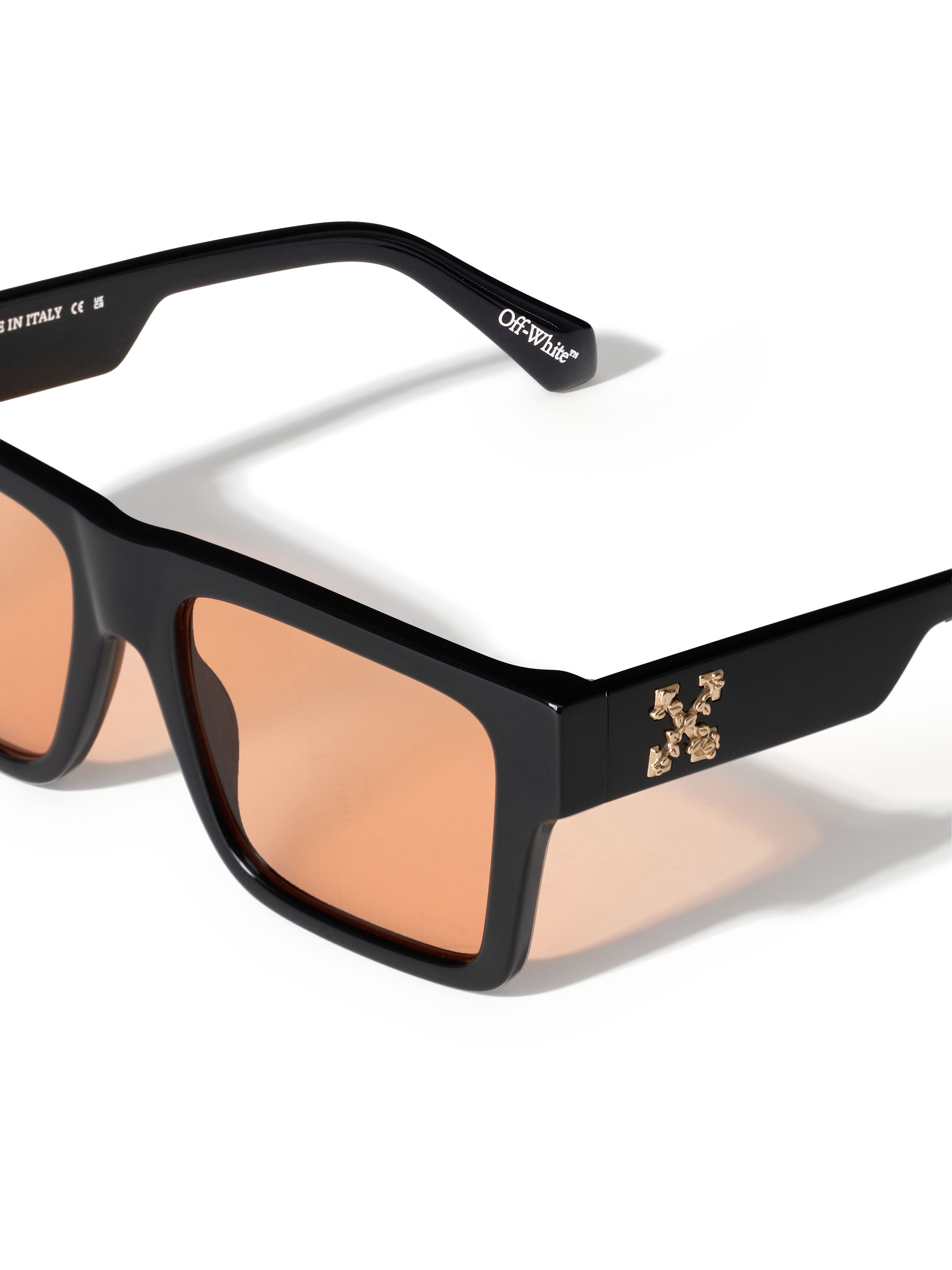 Lawton Orange Lens Sunglasses OFF WHITE Lawton Orange Lens Sunglasses Black w/Orange lens OW10703154