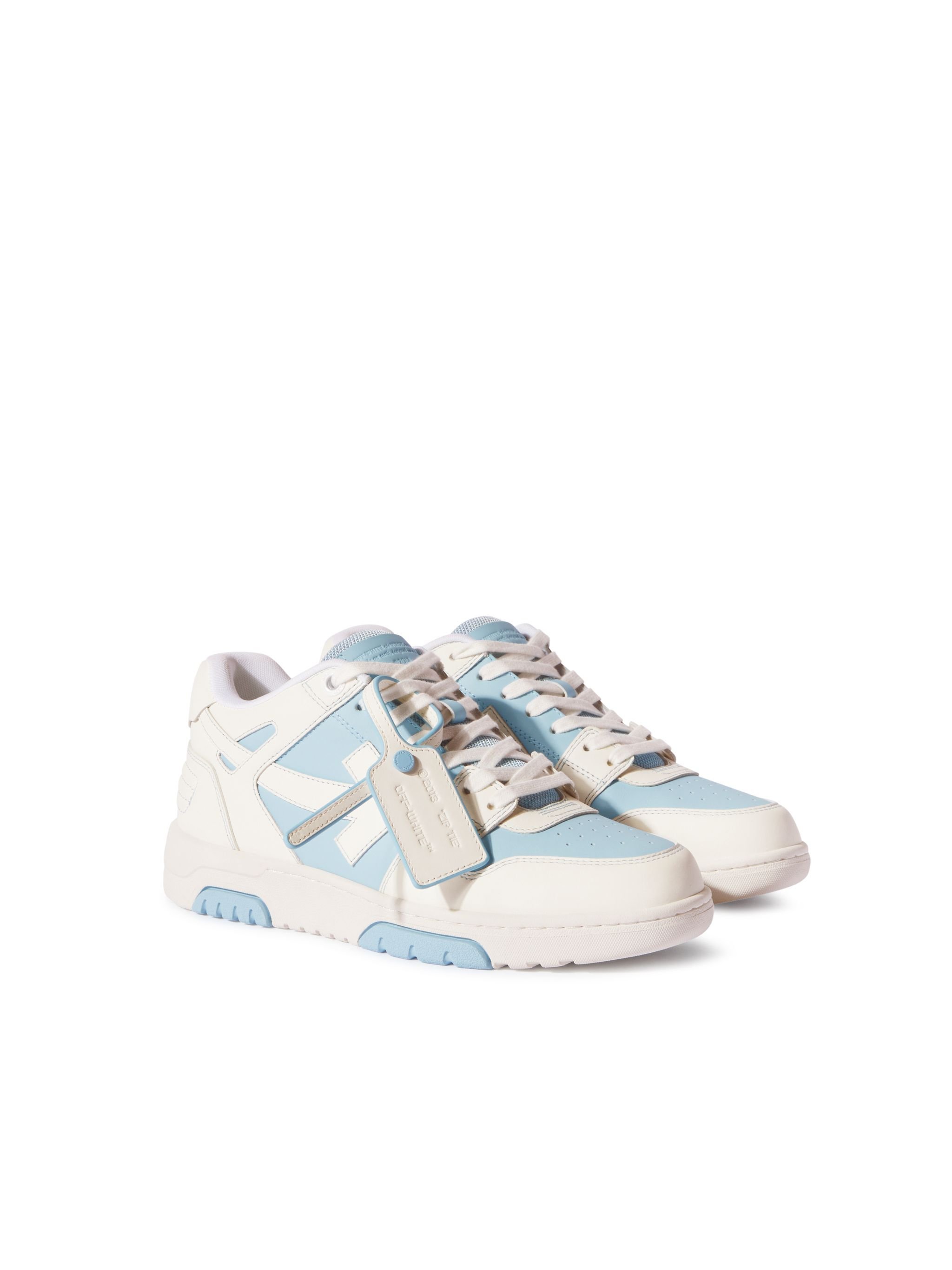 OFF WHITE Light Blue/White Out Of Office WHITE OMIA189F24LEA004