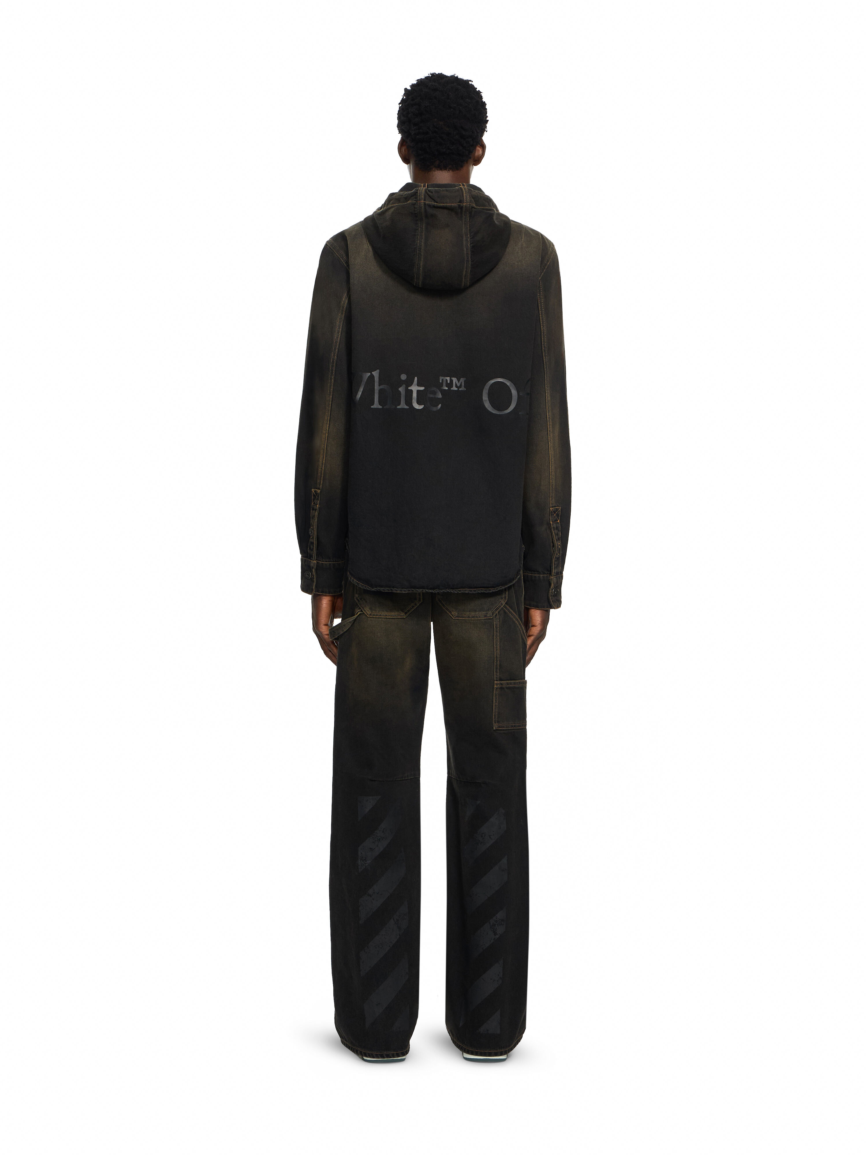 Half Arrow Flare Carpenter Jeans OFF WHITE Half Arrow Flare Carpenter Jeans DIRTY BLACK 44MYA19JF26D002