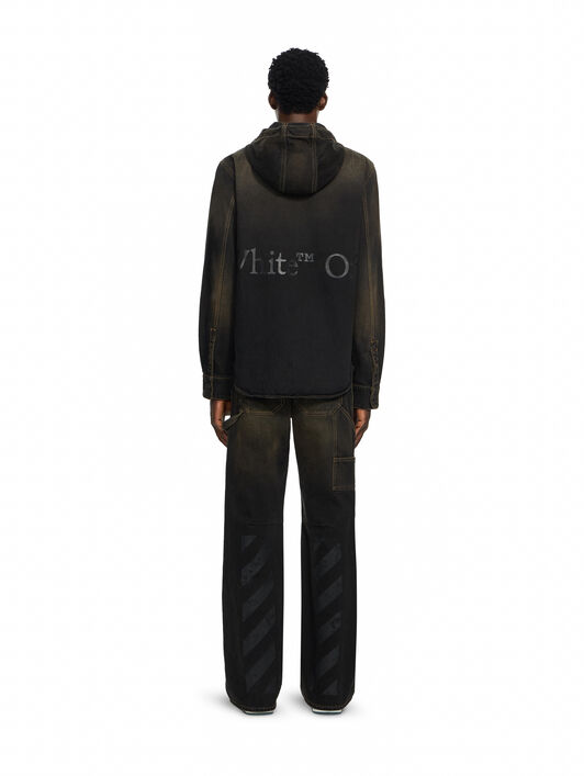 Half Arrow Flare Carpenter Jeans OFF WHITE Half Arrow Flare Carpenter Jeans DIRTY BLACK 44MYA19JF26D002