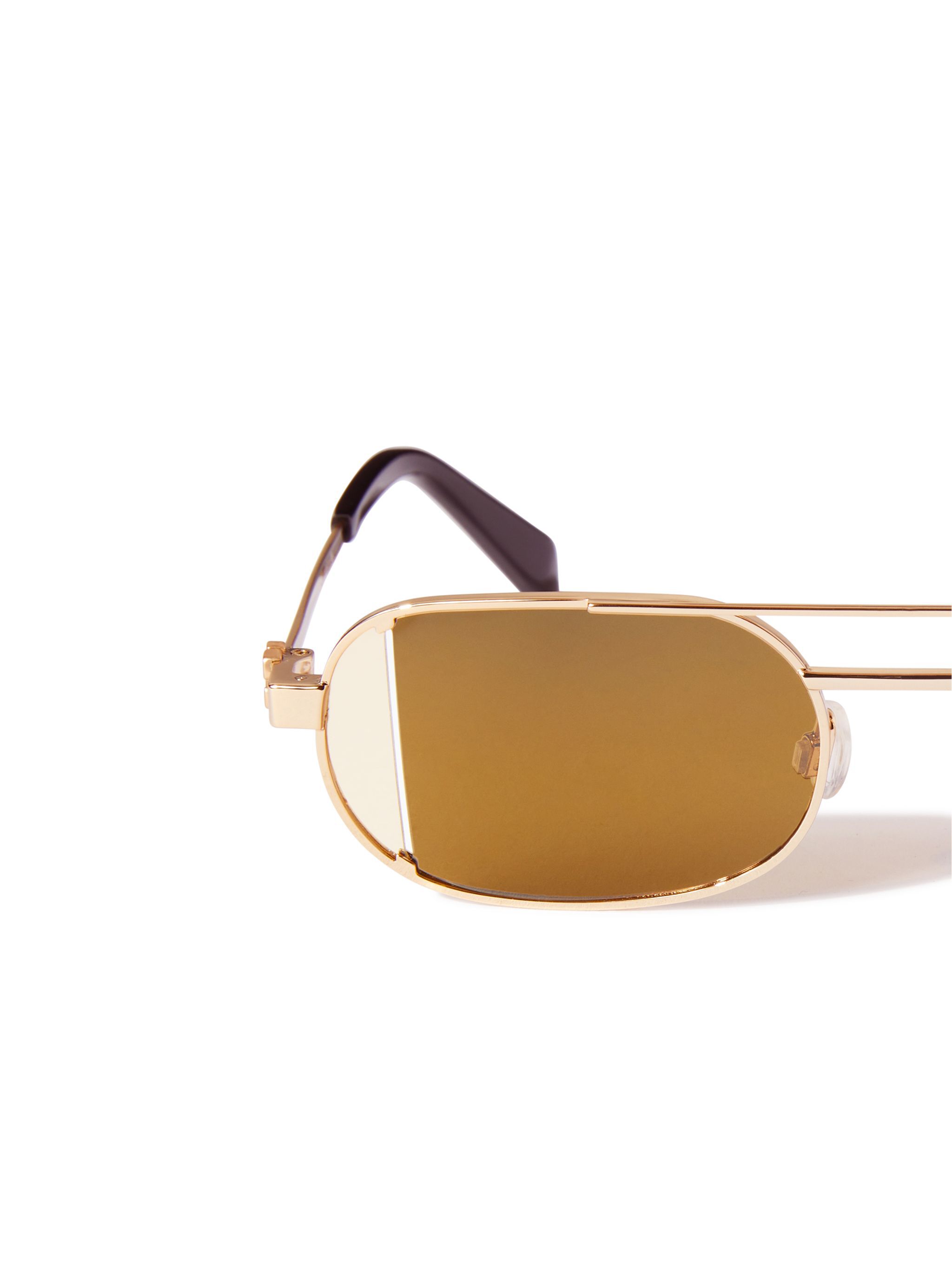 OFF WHITE Lynn Sunglasses GOLD OERI14HS25MET001