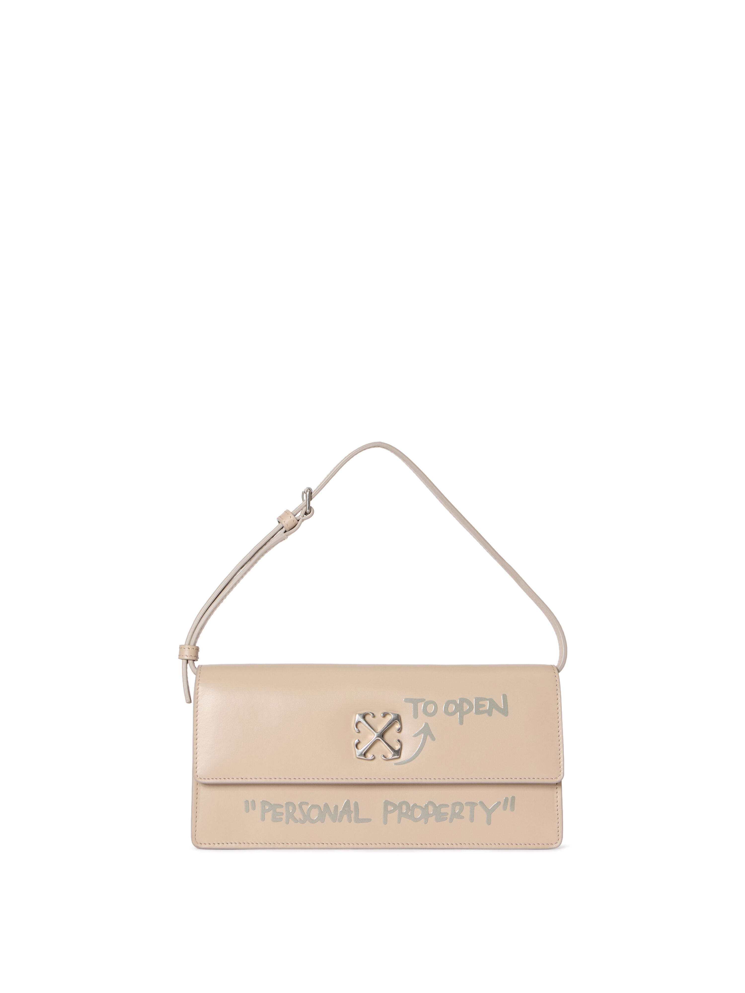 OFF WHITE Jitney 1.0 Shoulder Bag FUNGI OWNN172S26LEA001