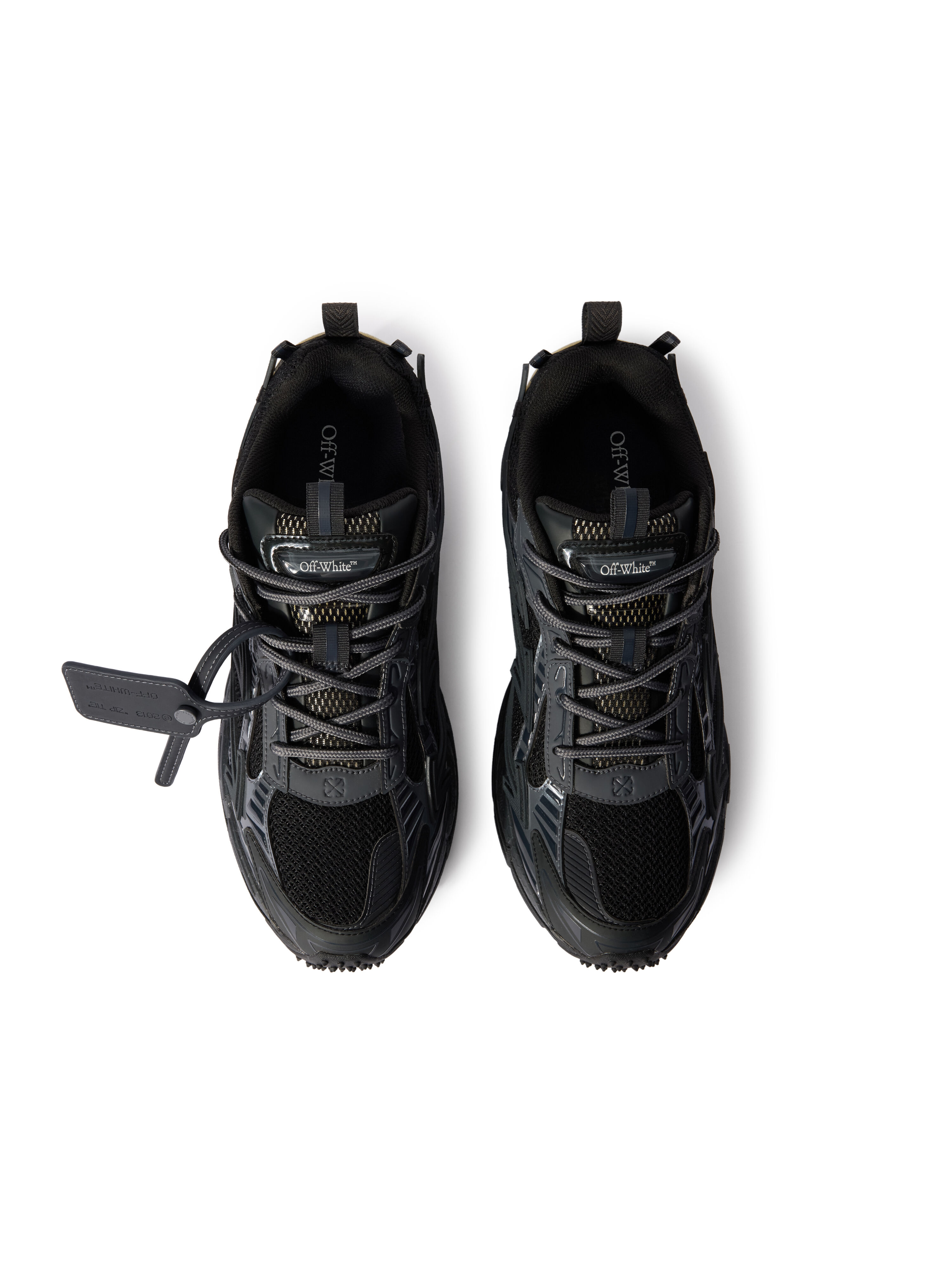 OFF WHITE Be Right Back Sneakers BLACK - BLACK OMIA295C99FAB001