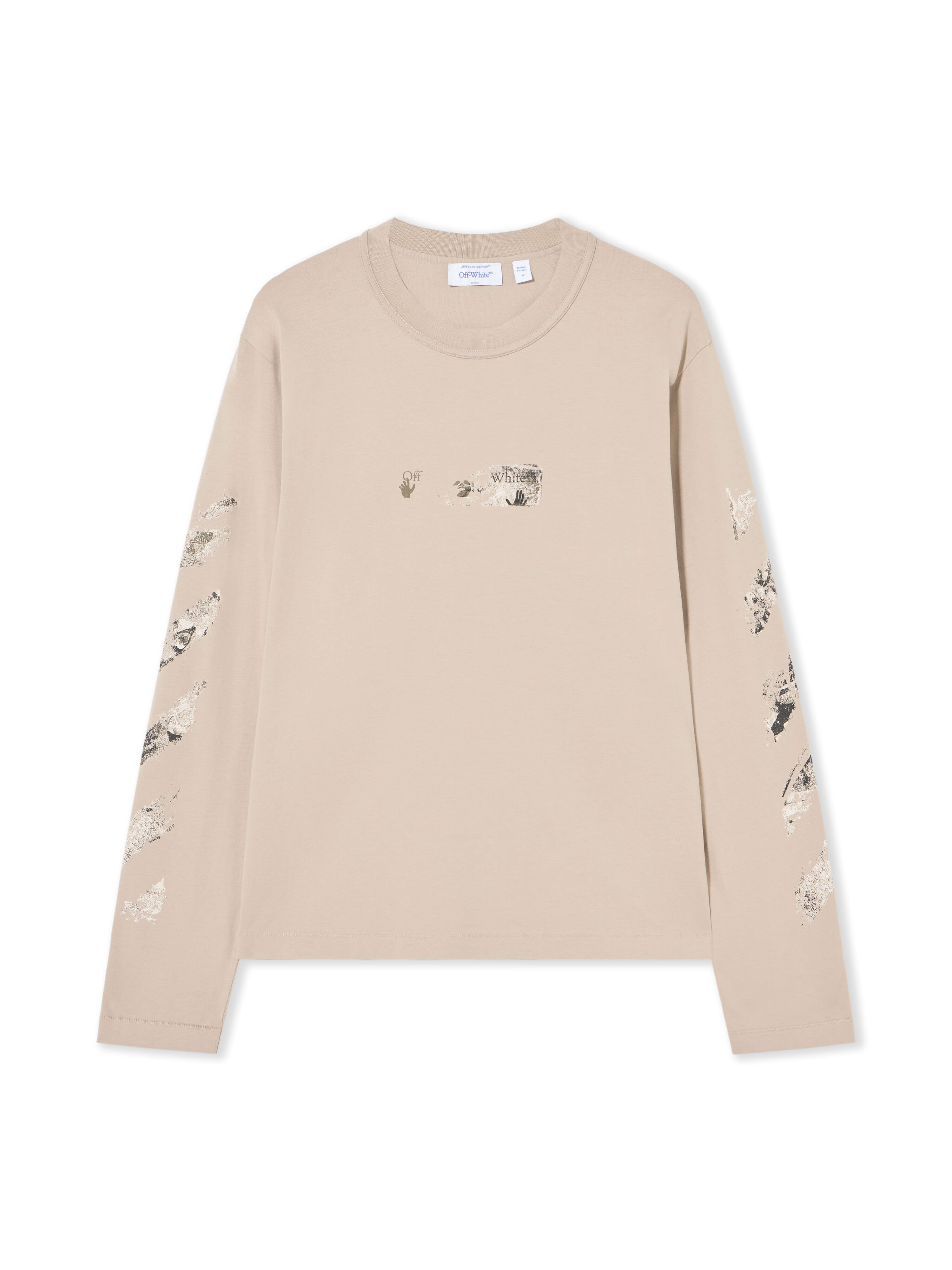 Spices Arrow Regular Long Sleeve T-Shirt OFF WHITE Spices Arrow Regular Long Sleeve T-Shirt STRING 44MAB09IF26J007