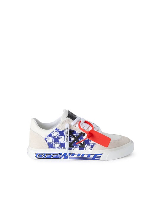 Vulcanized Low Sneakers OFF WHITE Vulcanized Low Sneakers WHITE/NEO BLUE OF06006101