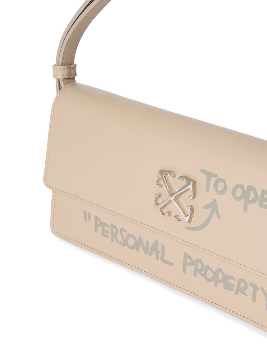 OFF WHITE Jitney 1.0 Shoulder Bag FUNGI OWNN172S26LEA001