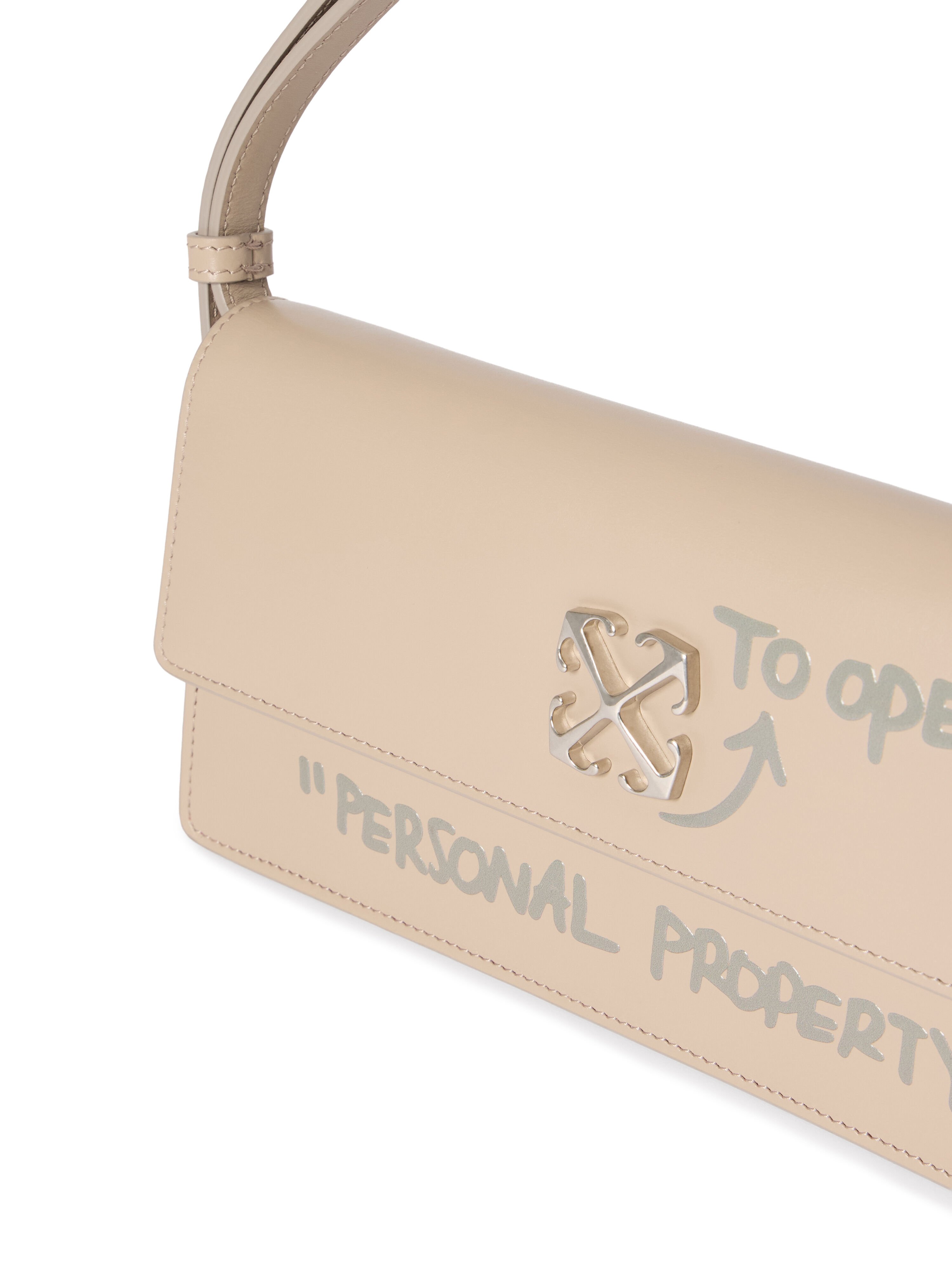 OFF WHITE Jitney 1.0 Shoulder Bag FUNGI OWNN172S26LEA001