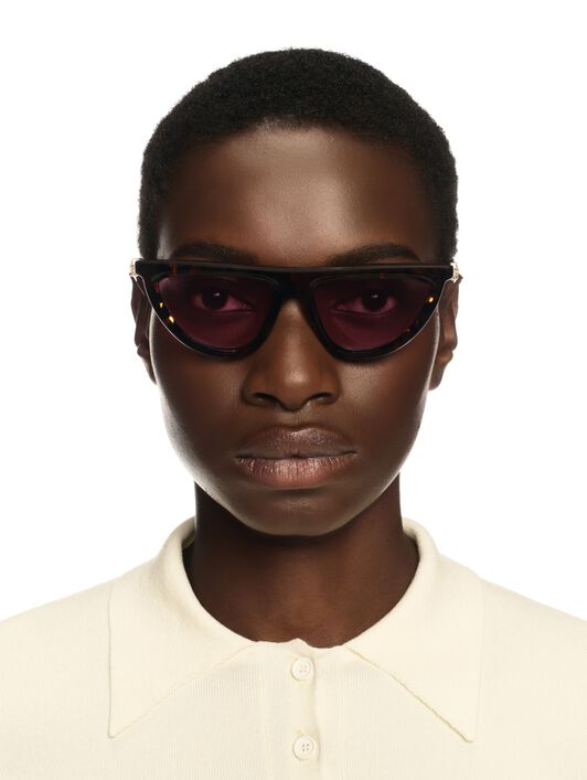 OFF WHITE Jasper Sunglasses BLACK OERI13VS25PLA001
