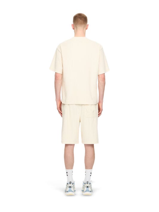 OFF WHITE Towel Terry Shorts VANILLA ICE 44MKB074F5001