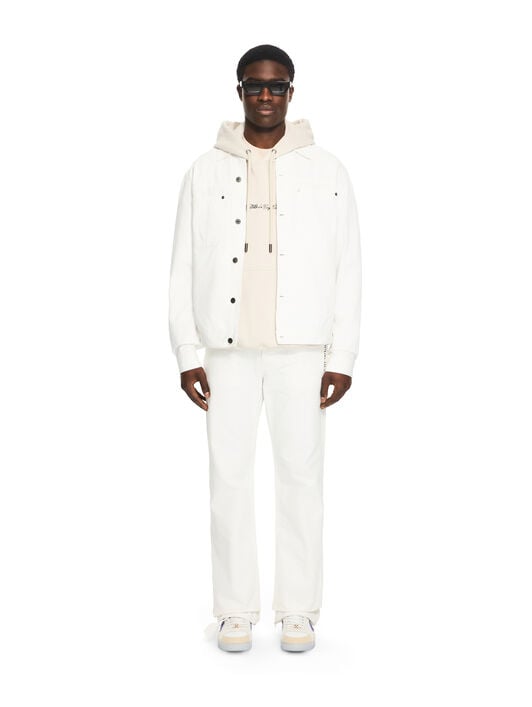 OFF WHITE Half Arrow Skate Jacket WHITE 44XEV01BS26F002