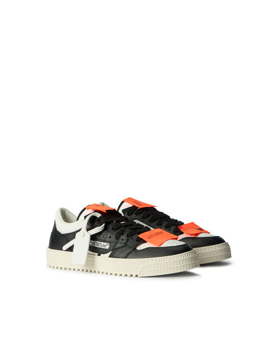 OFF WHITE Low Top 3.0 Off Court Sneakers WHITE/BLACK OF06205102