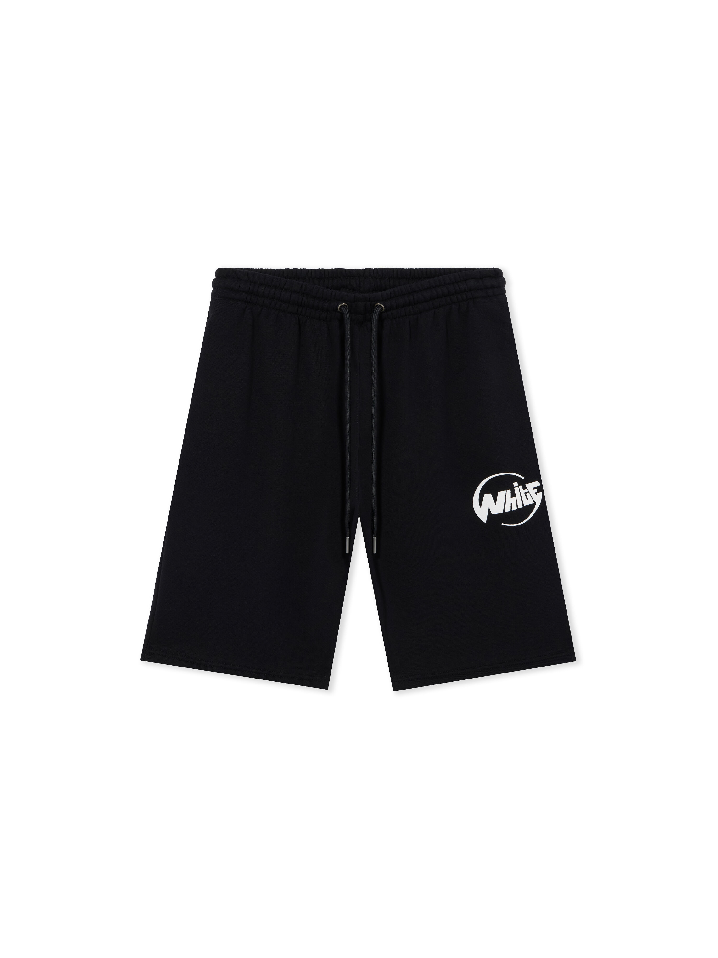 Globe Logo Shorts OFF WHITE Globe Logo Shorts BLACK 44OWOS26B084