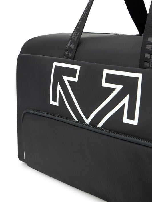 Heritage Gym Bag OFF WHITE Heritage Gym Bag BLACK OMNL027C99FAB001