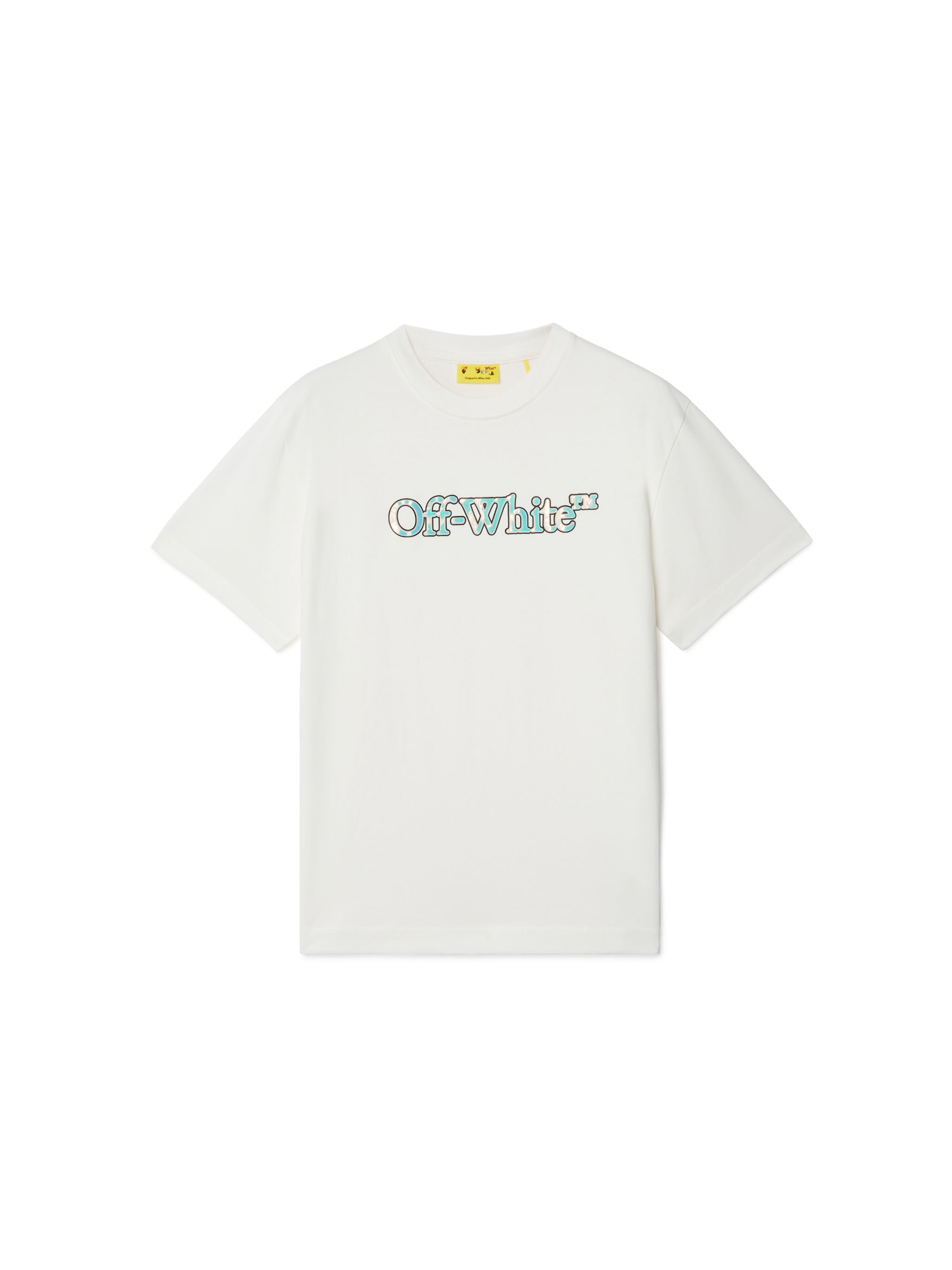 OFF WHITE Big Bookish T-Shirt WHITE OGAA001S25JER001